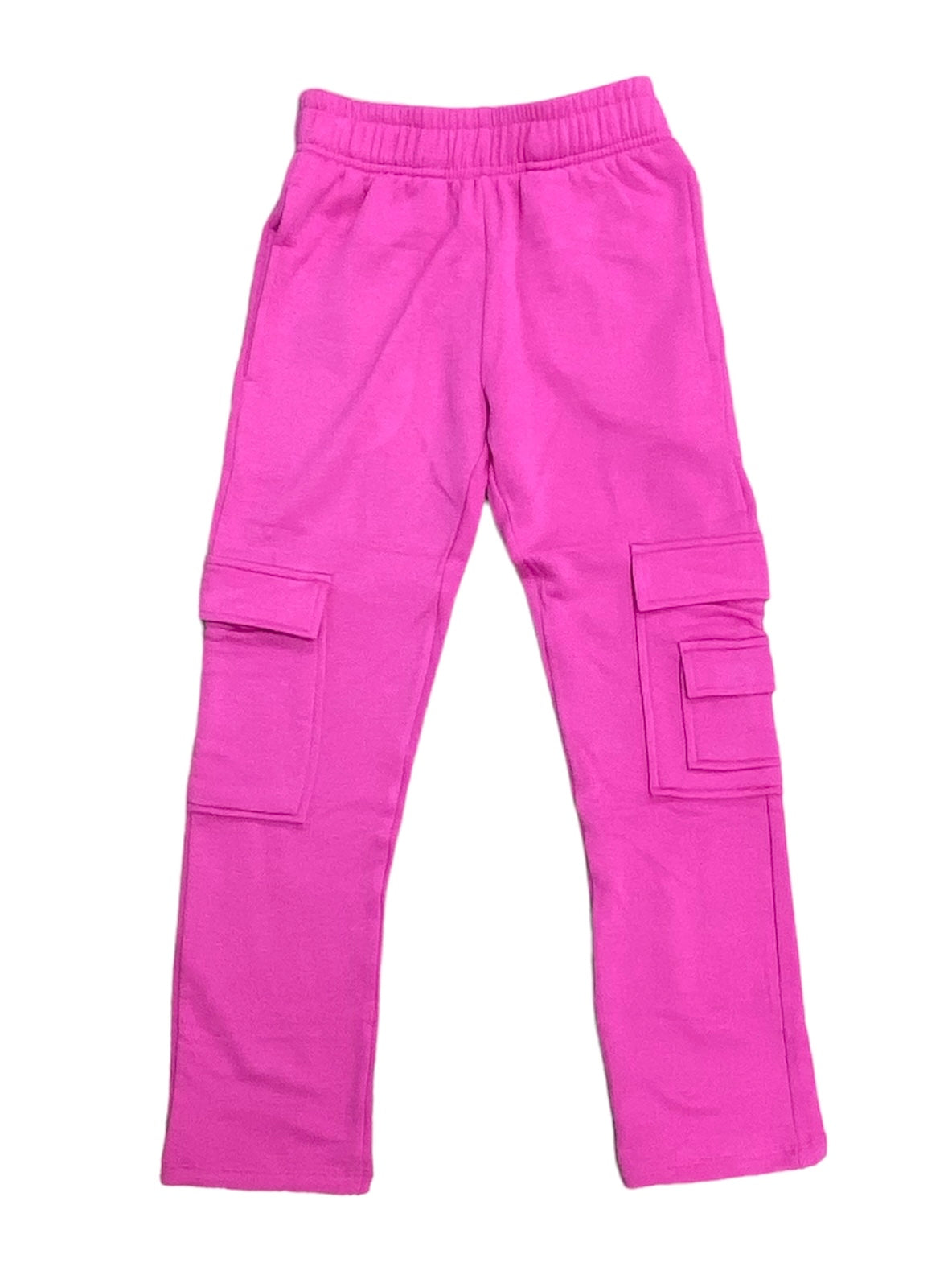 Fuchsia Cargo Sweatpants