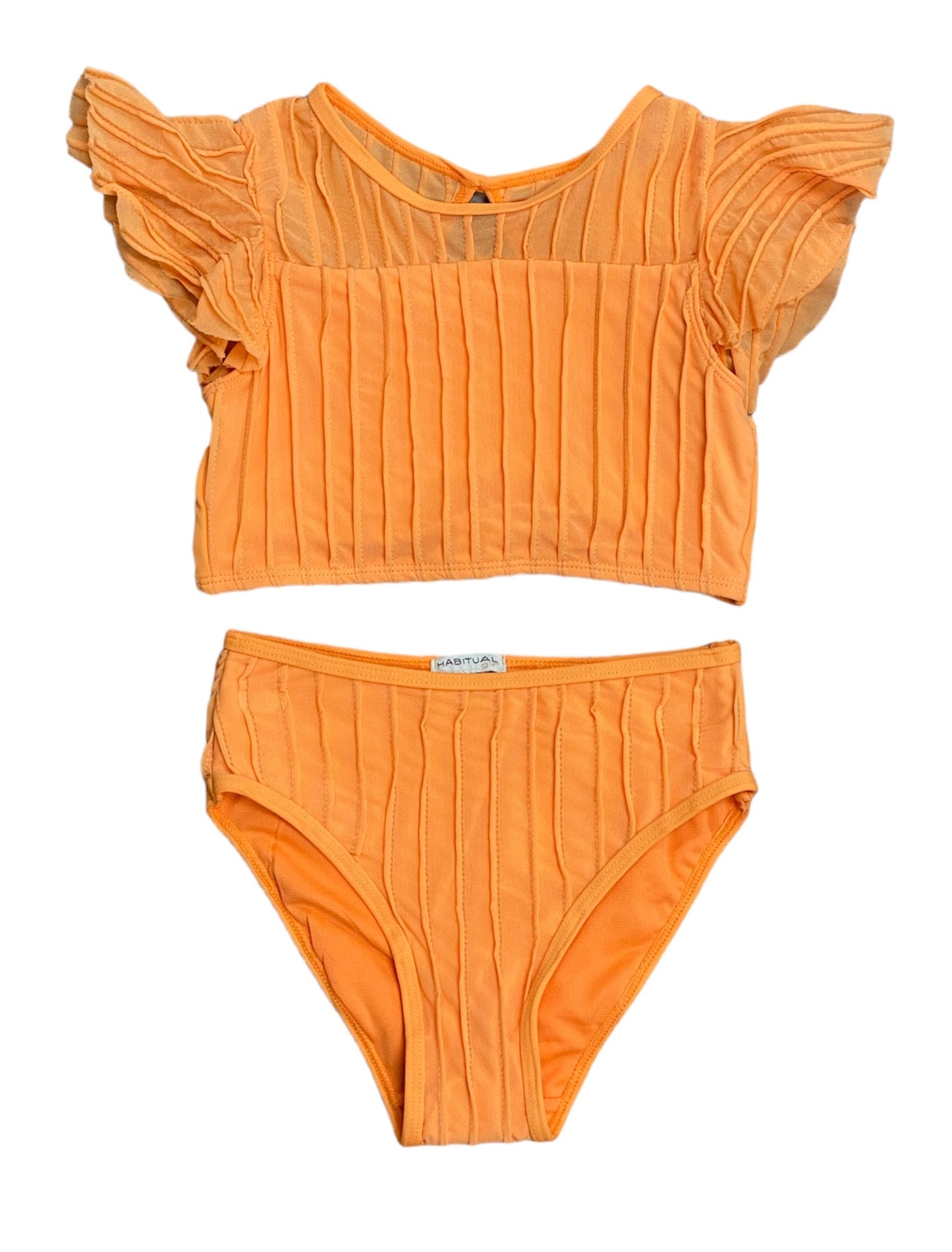 Orange Mesh Bikini
