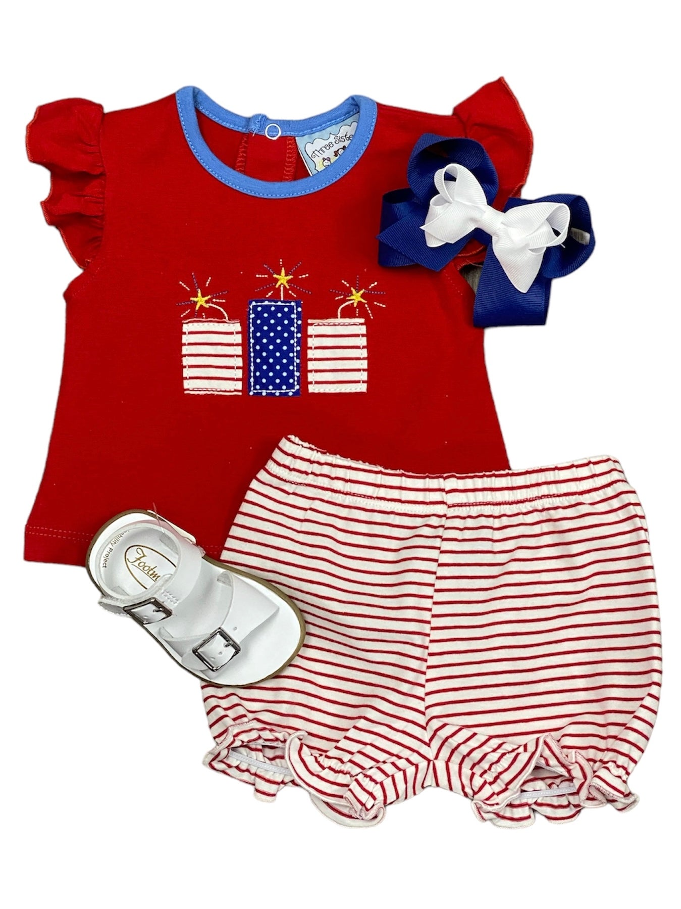 Fireworks Girls Bloomer Set
