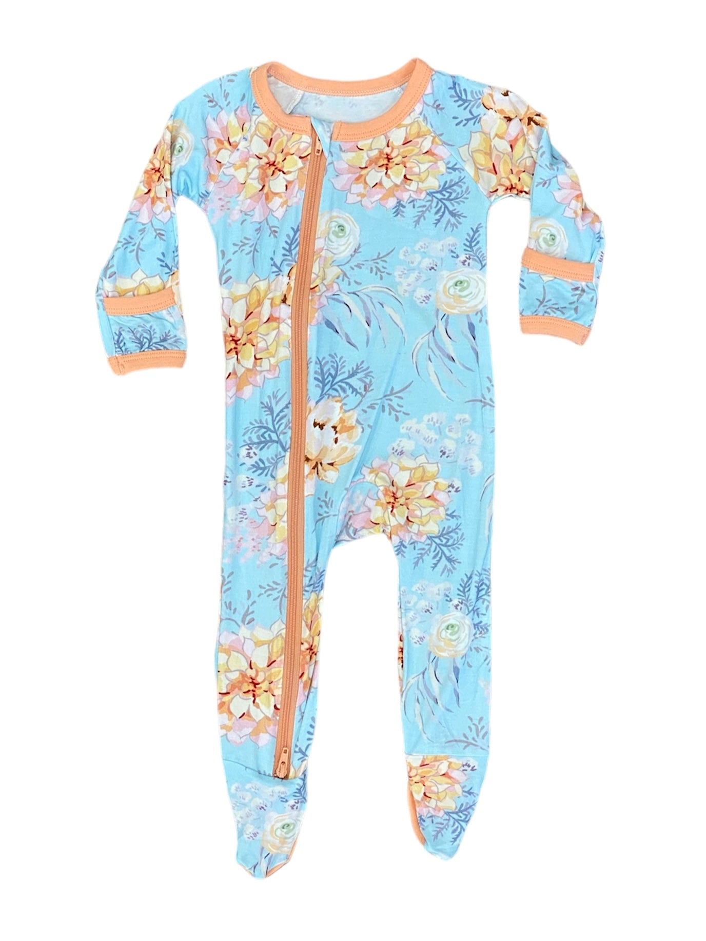 Spring Floral Footie