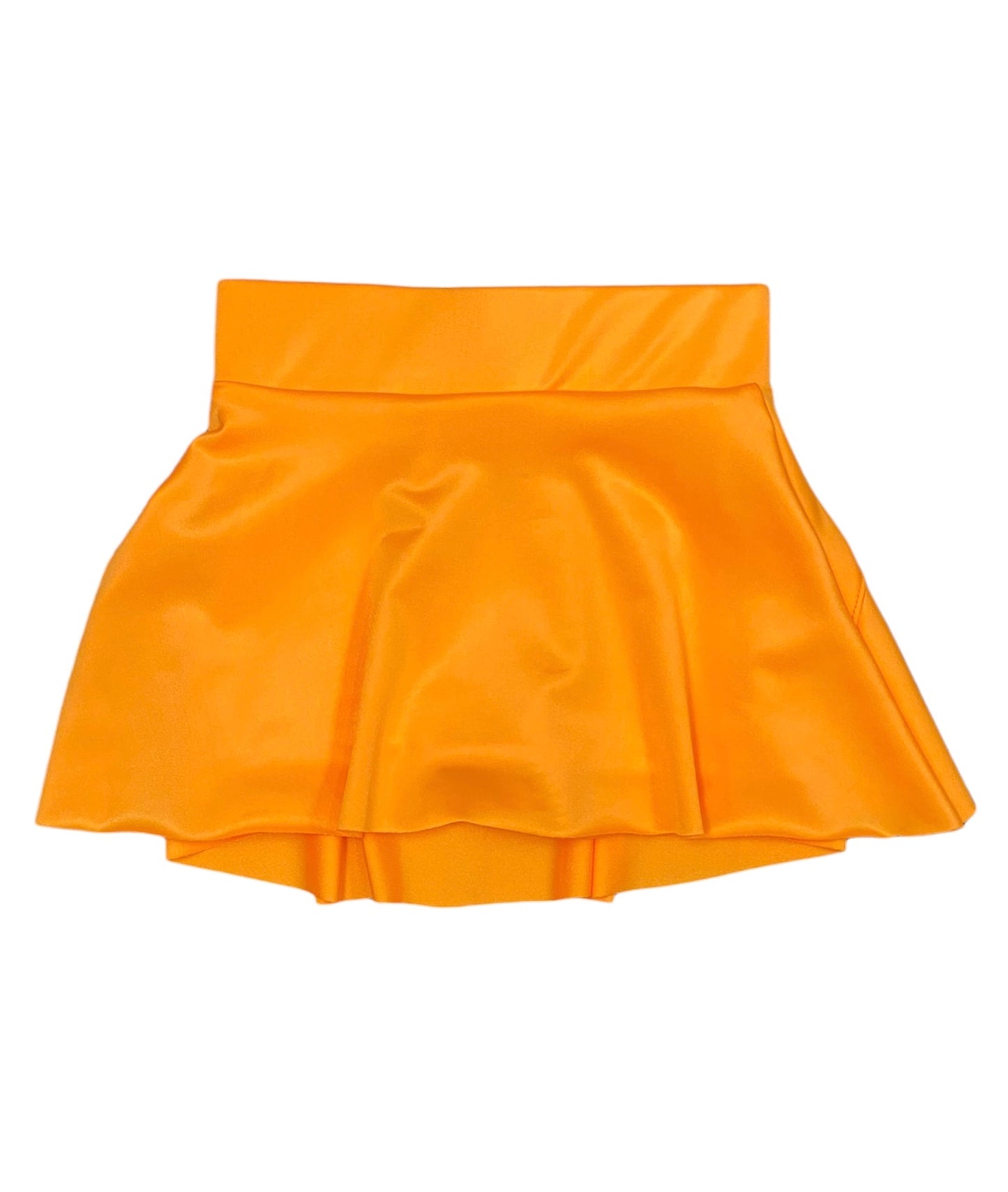 Neon Orange Skort