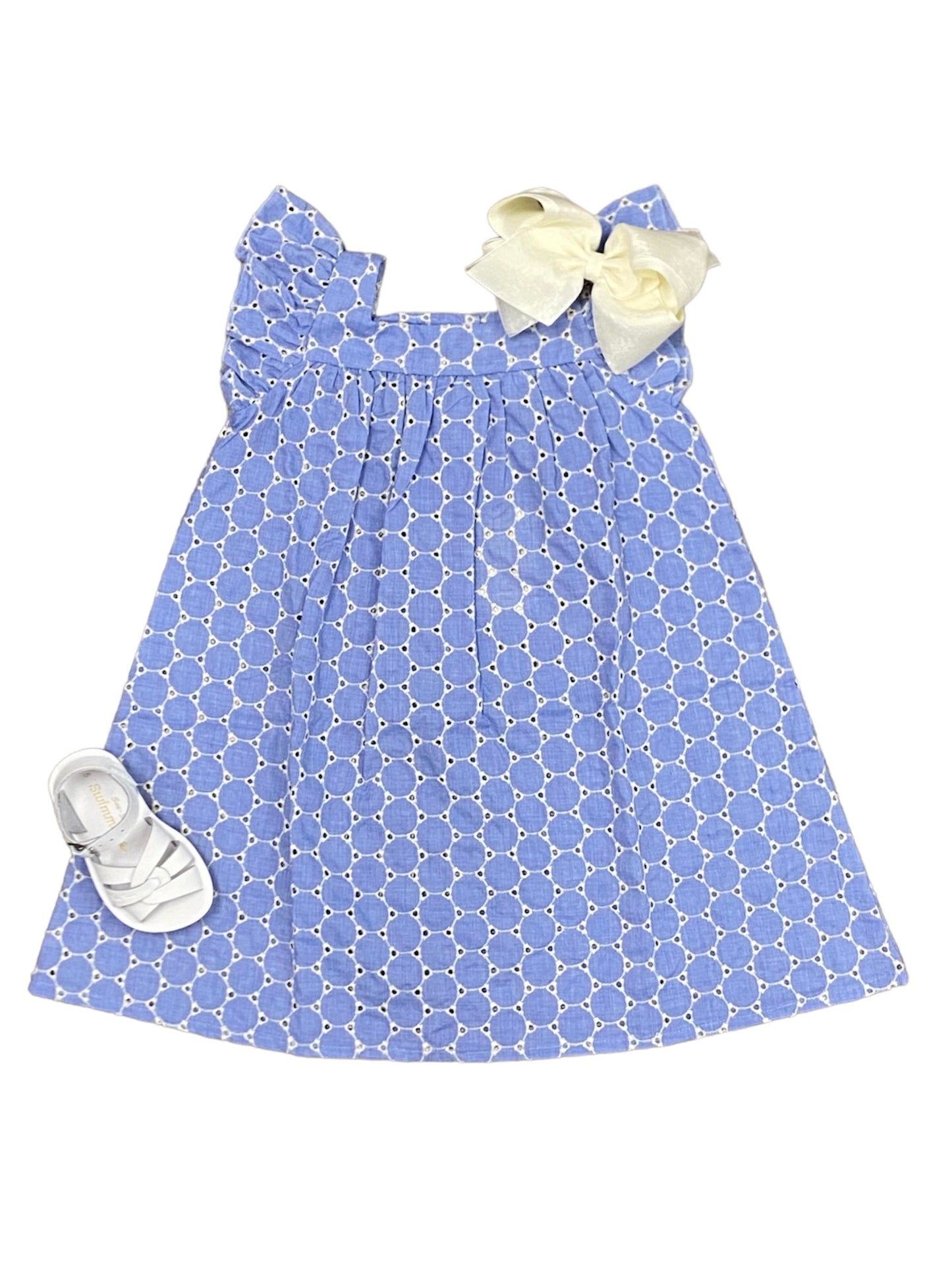 Ocean Eyelet Nora Dress