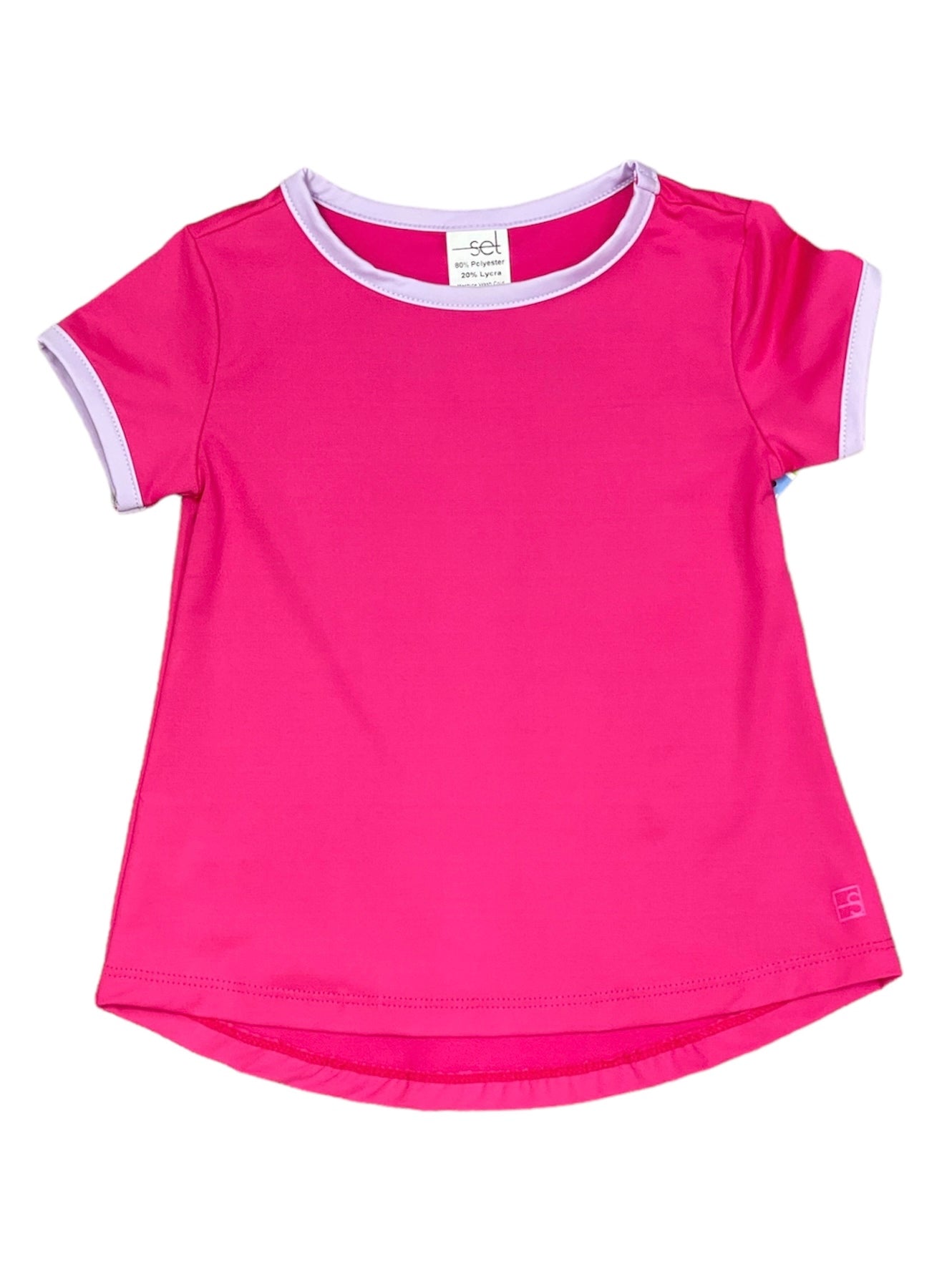 Pink & Purple Bridget Basic Tee