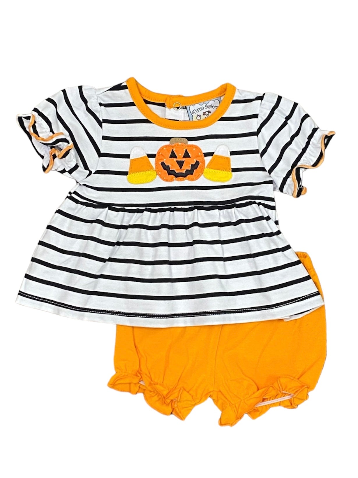 Candy Corn Bloomer Set