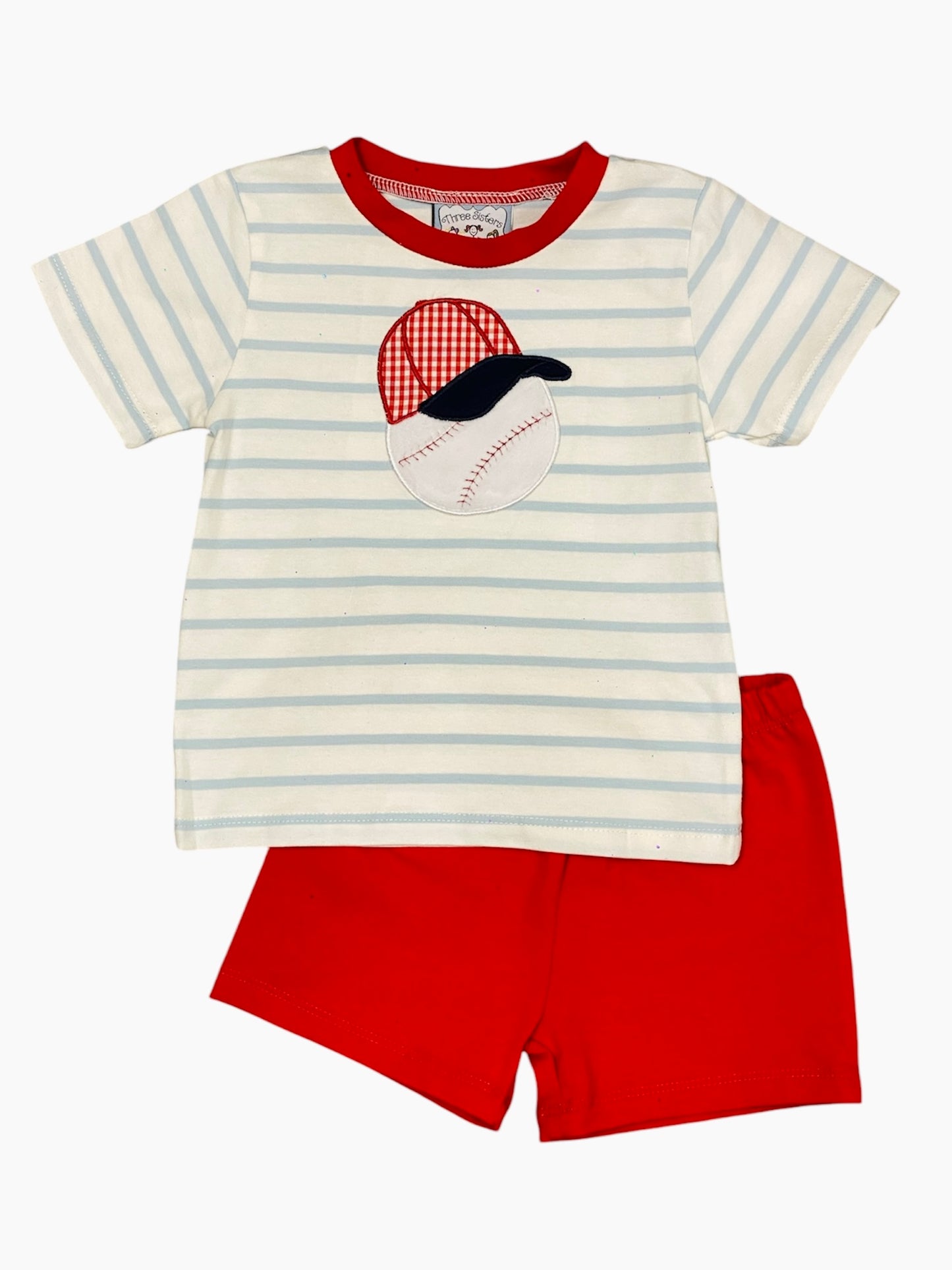 Baseball Boys Short Set