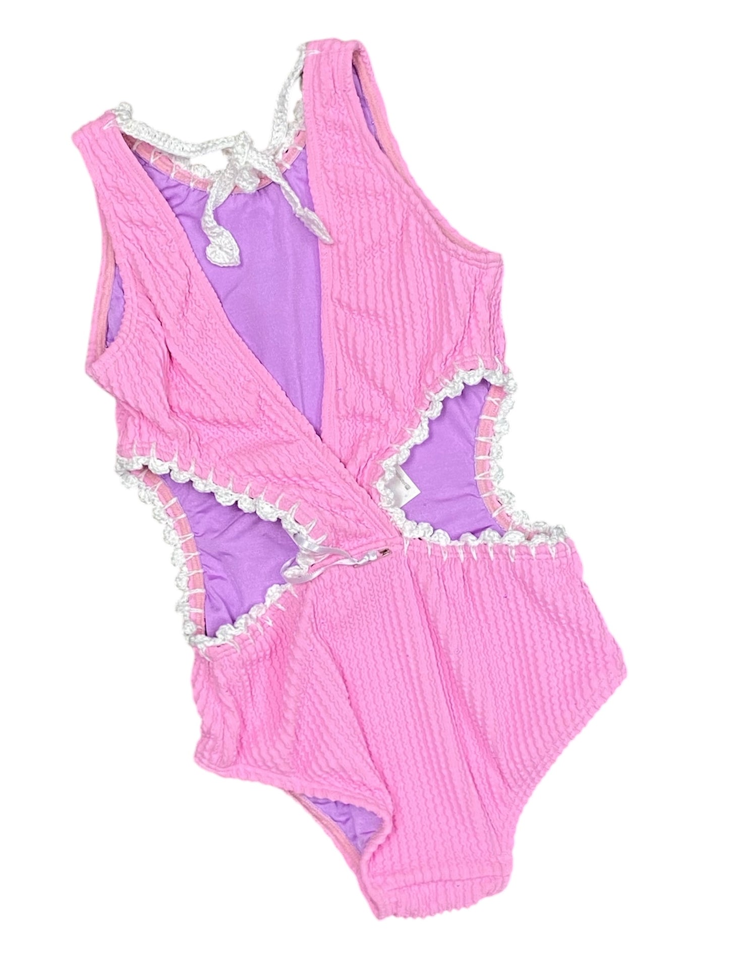 Bubble Gum Crochet Swim