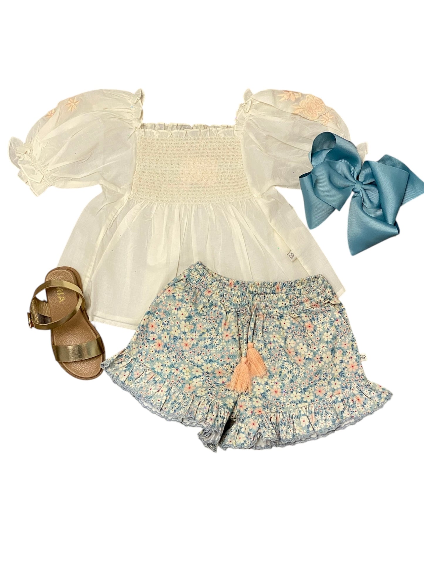 Amelia Printed Ambroise Shorts