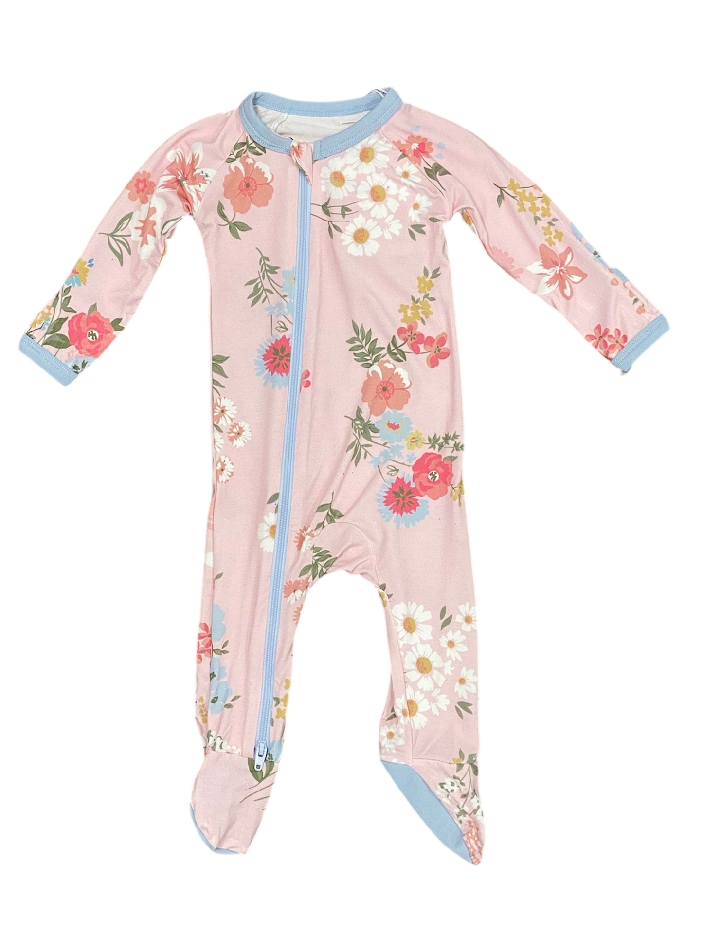 Floral Ditzy Footie