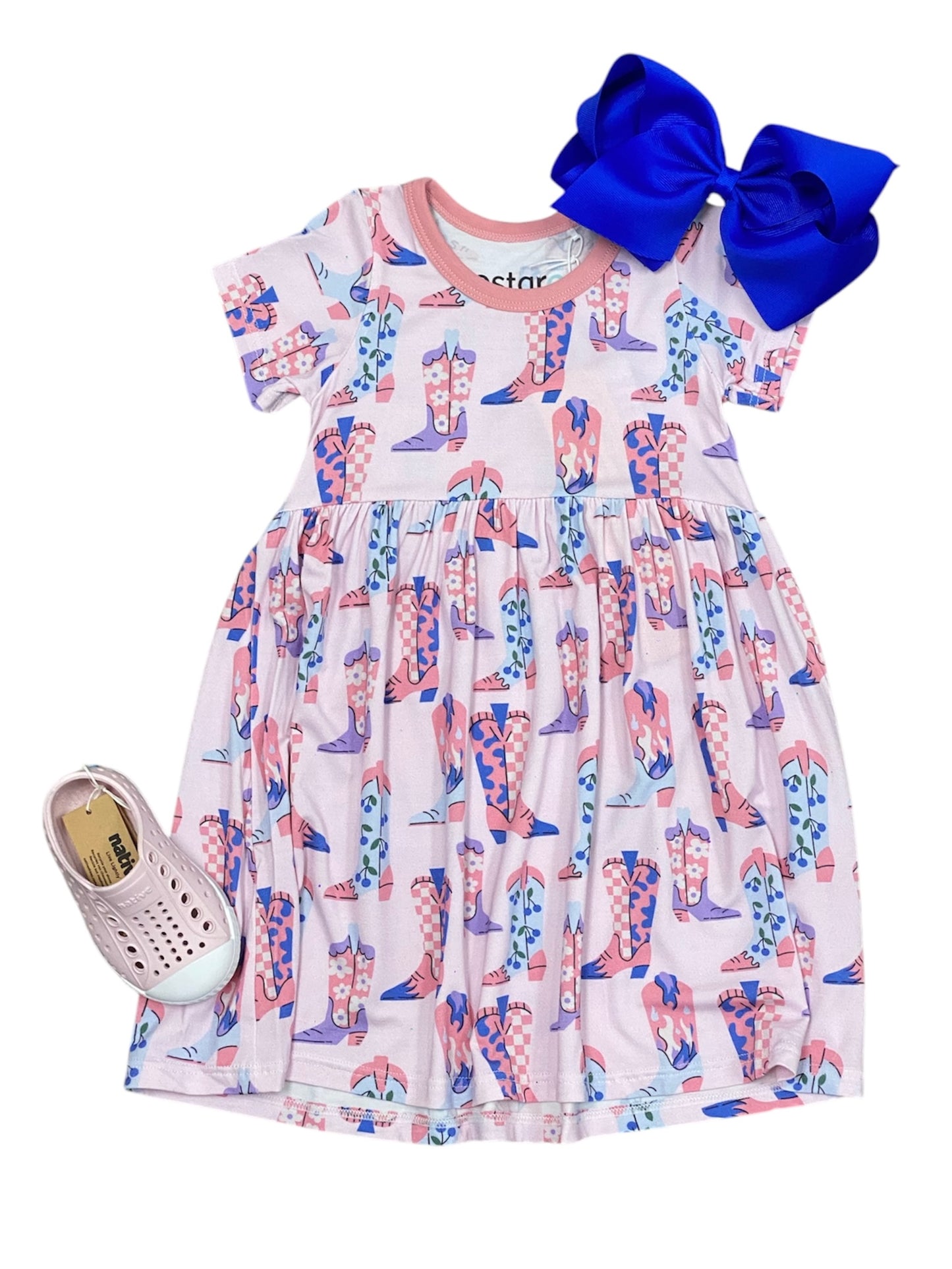 Western Pink Dress