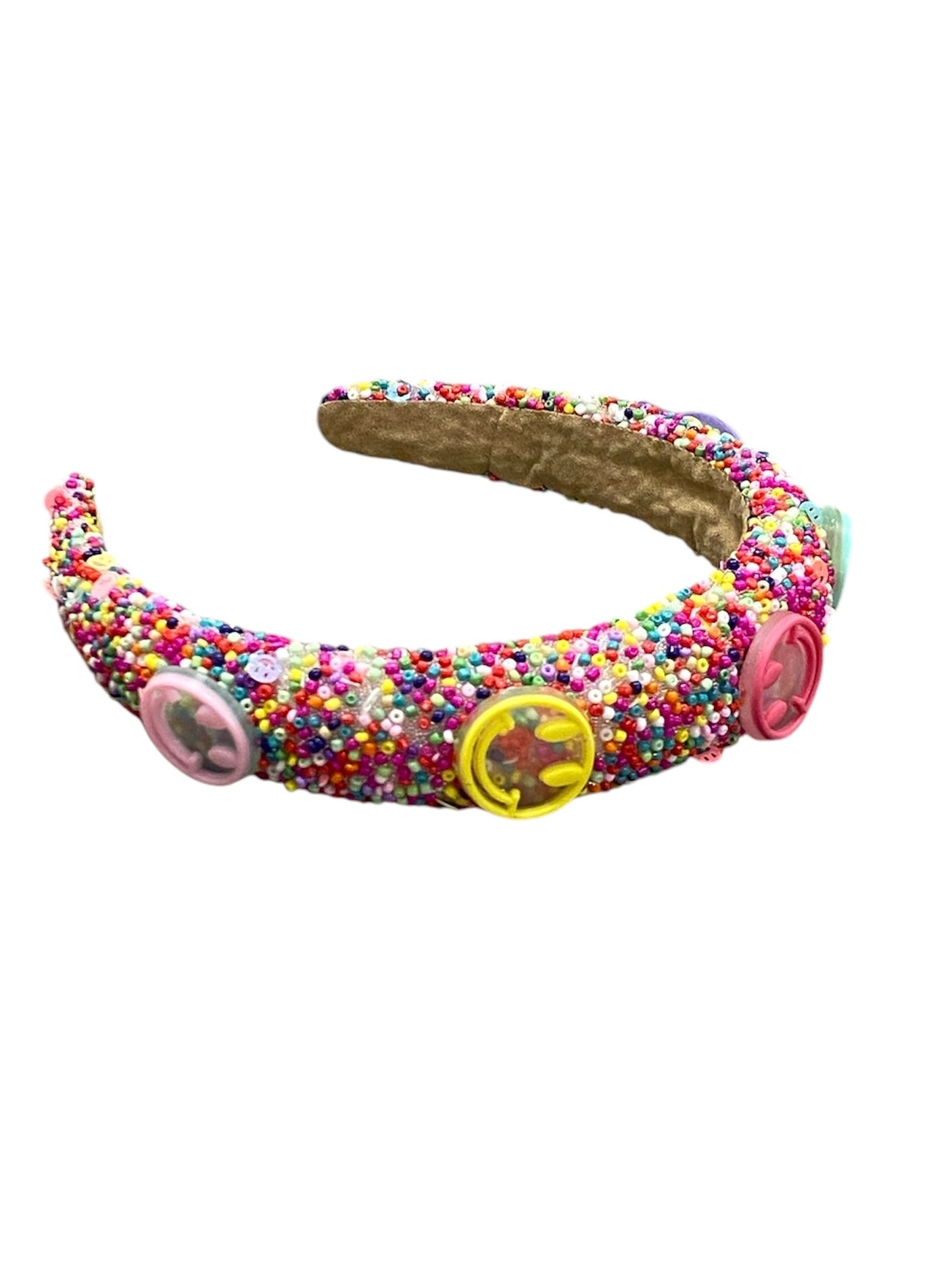 Sprinkle Charm Headband - Smiley