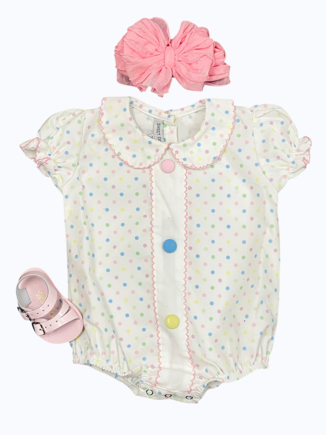 Confetti Dot Buttons Bubble