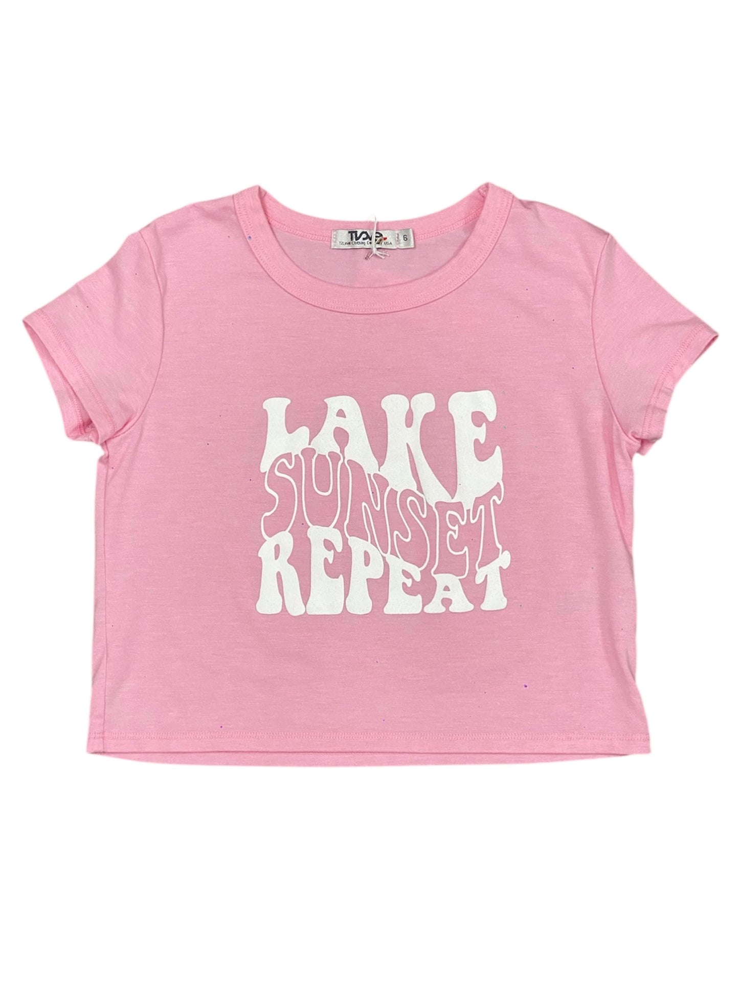Lake Sunset Repeat Top