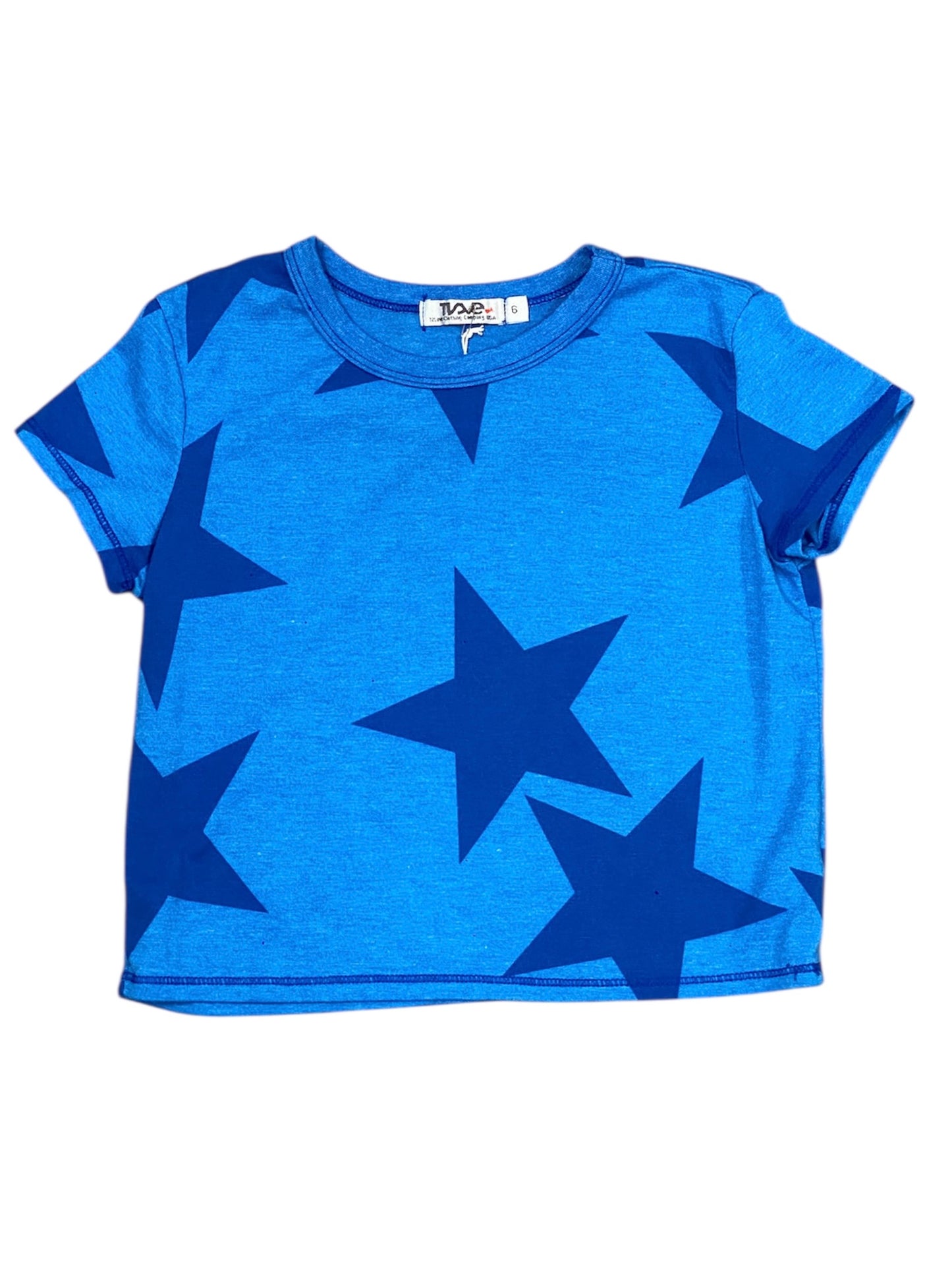 Blue Cobalt Stars Top