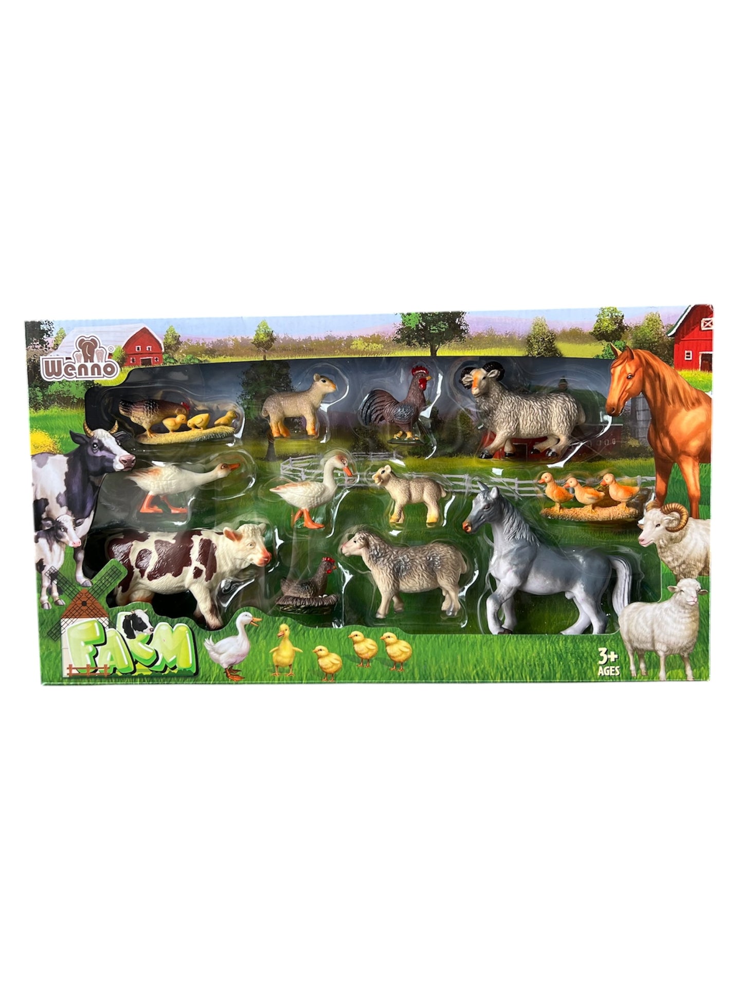 Farm Animals 12pcs