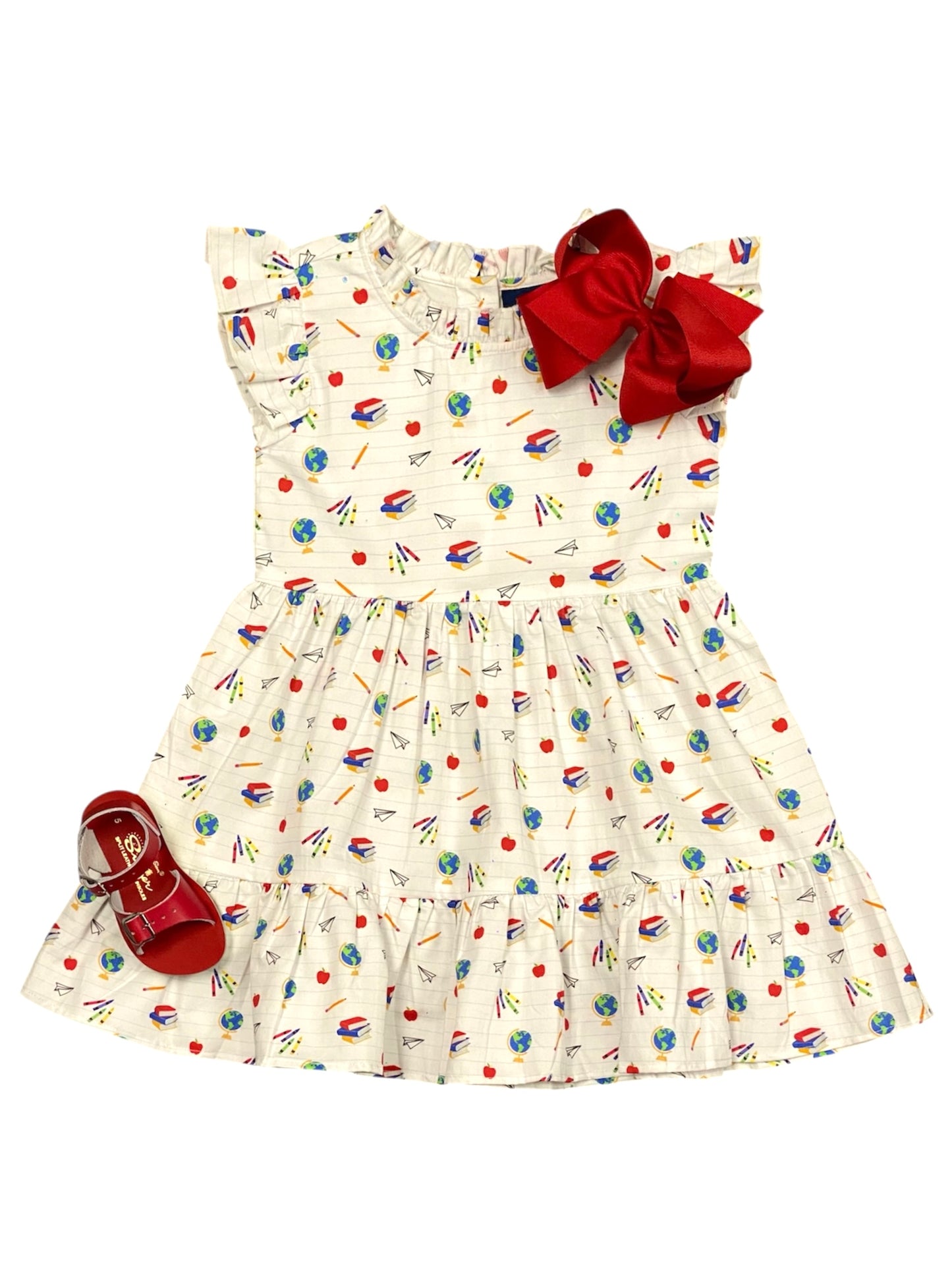Back To School Ruffle Dress