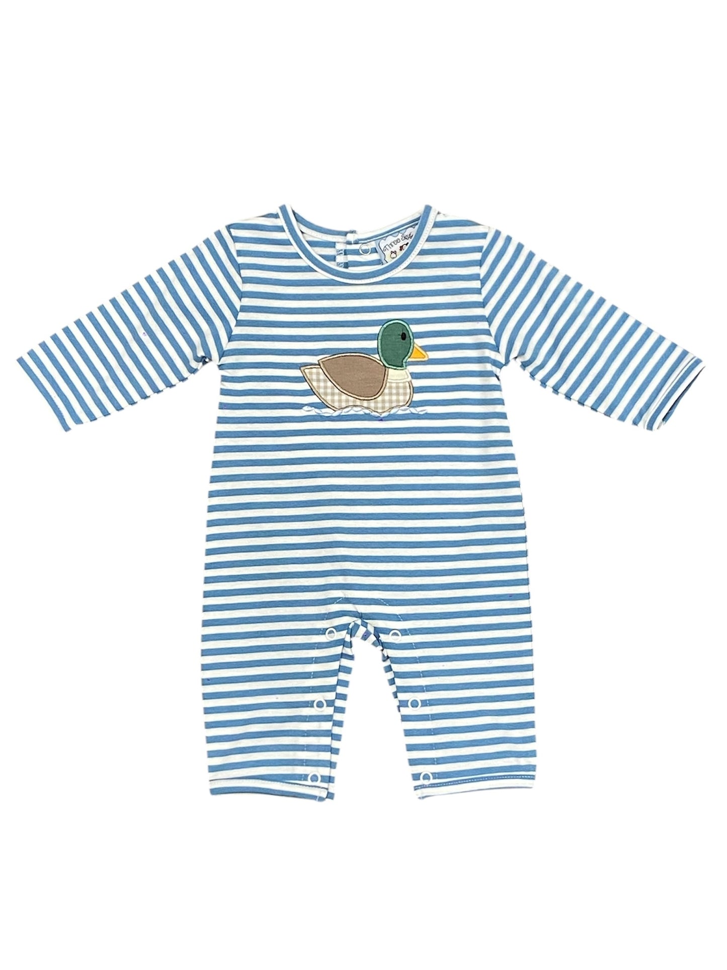 Duck Appliqué Boy Romper