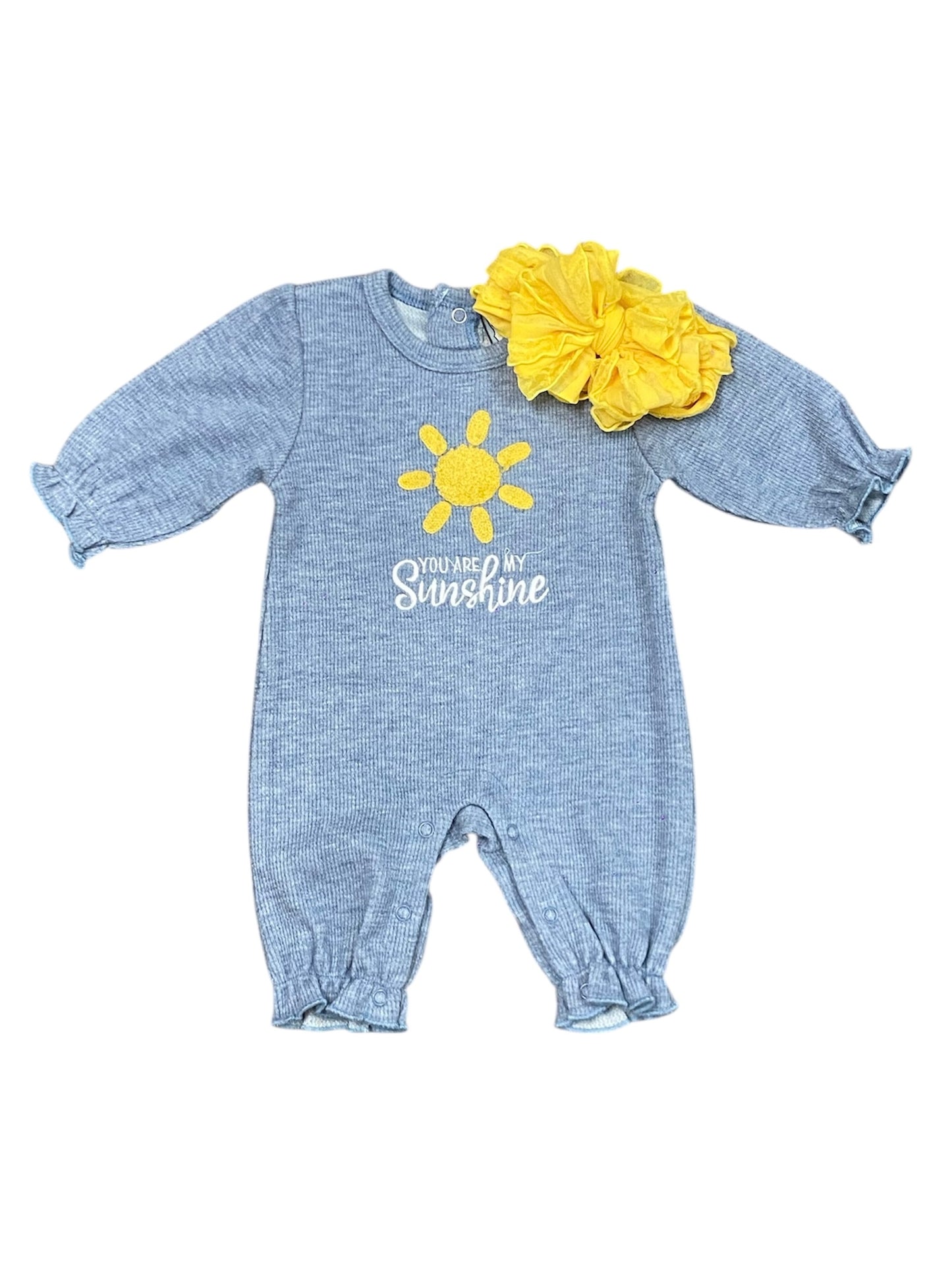 You Are My Sunshine Girl Romper