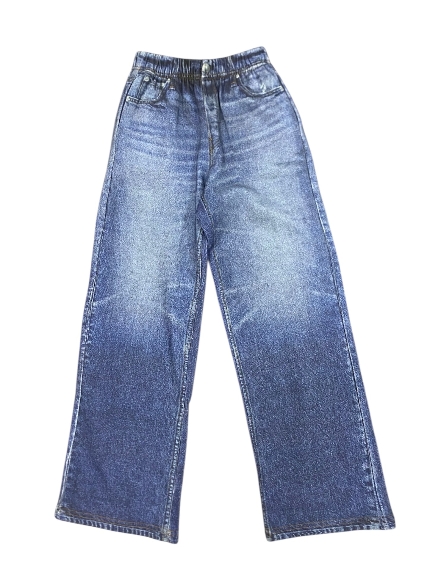 Denim Elastic Pant