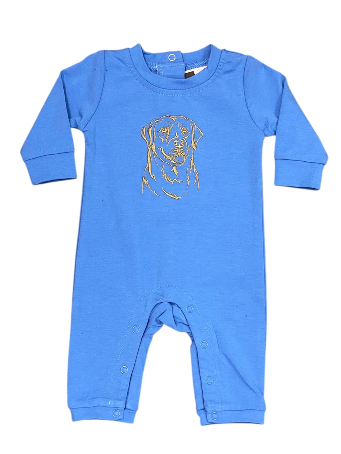 Lab Embroidered Romper