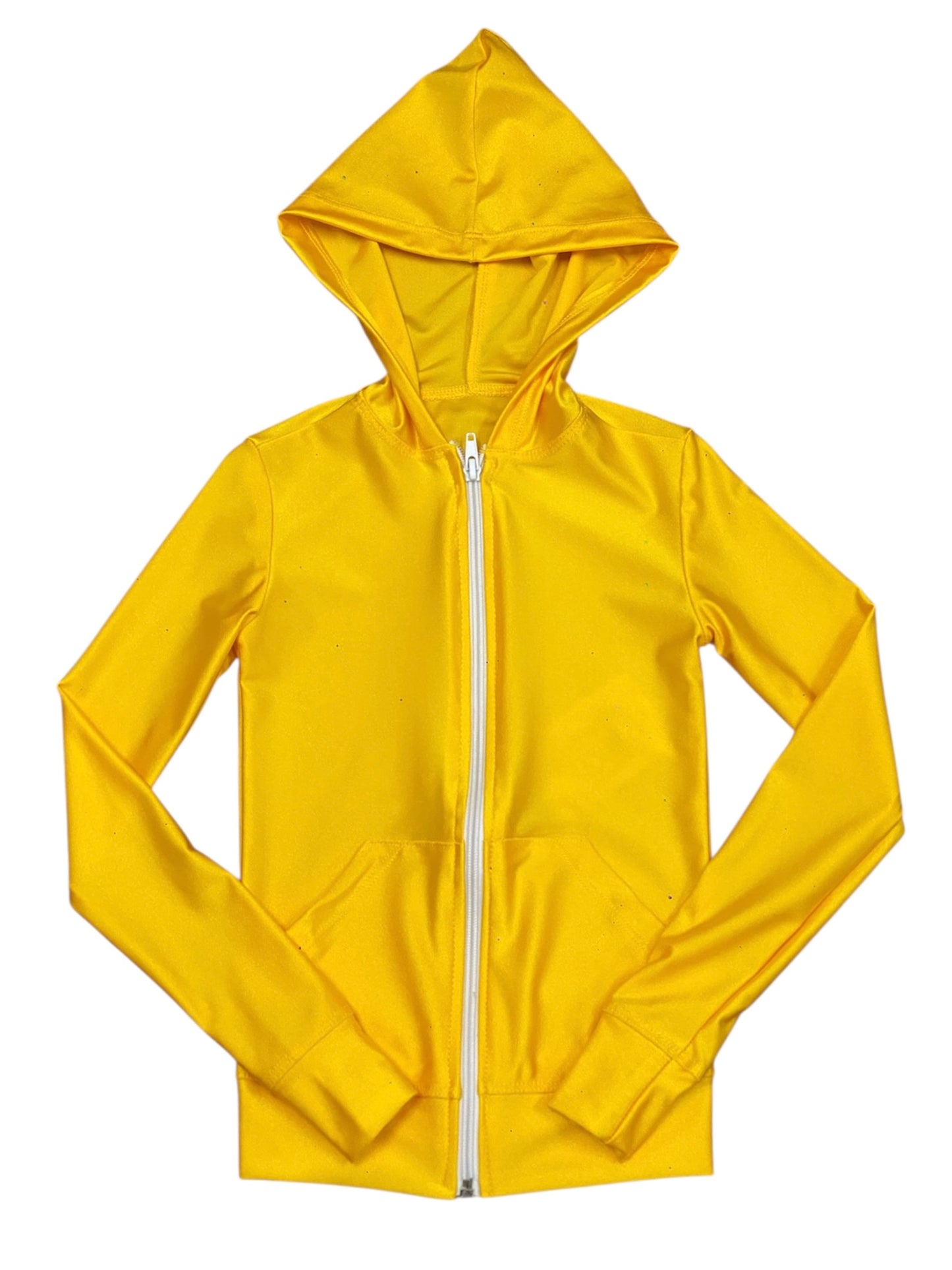 Gold Yoga Zip Hoodie