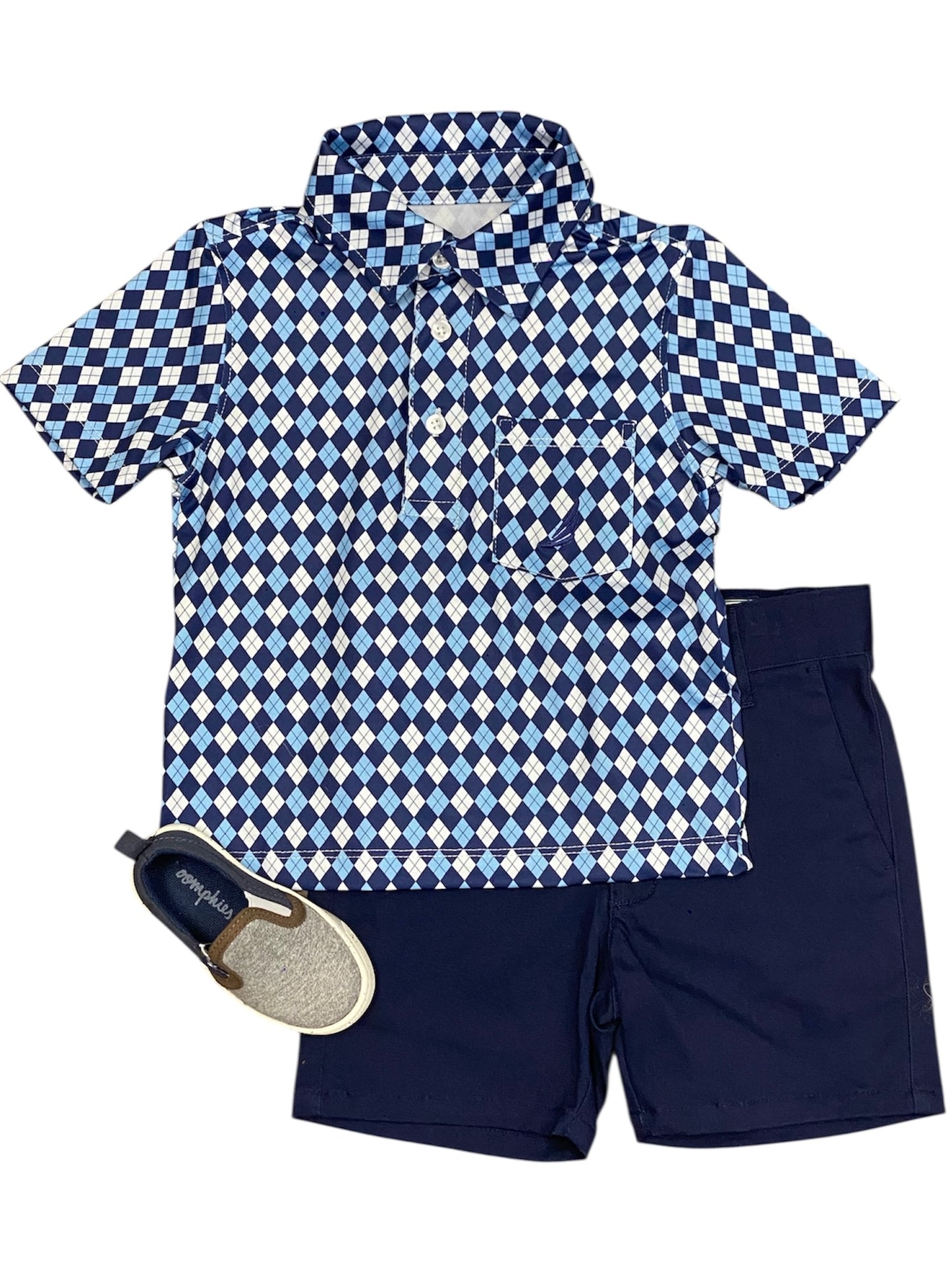 Miles Perf. Argyle Polo