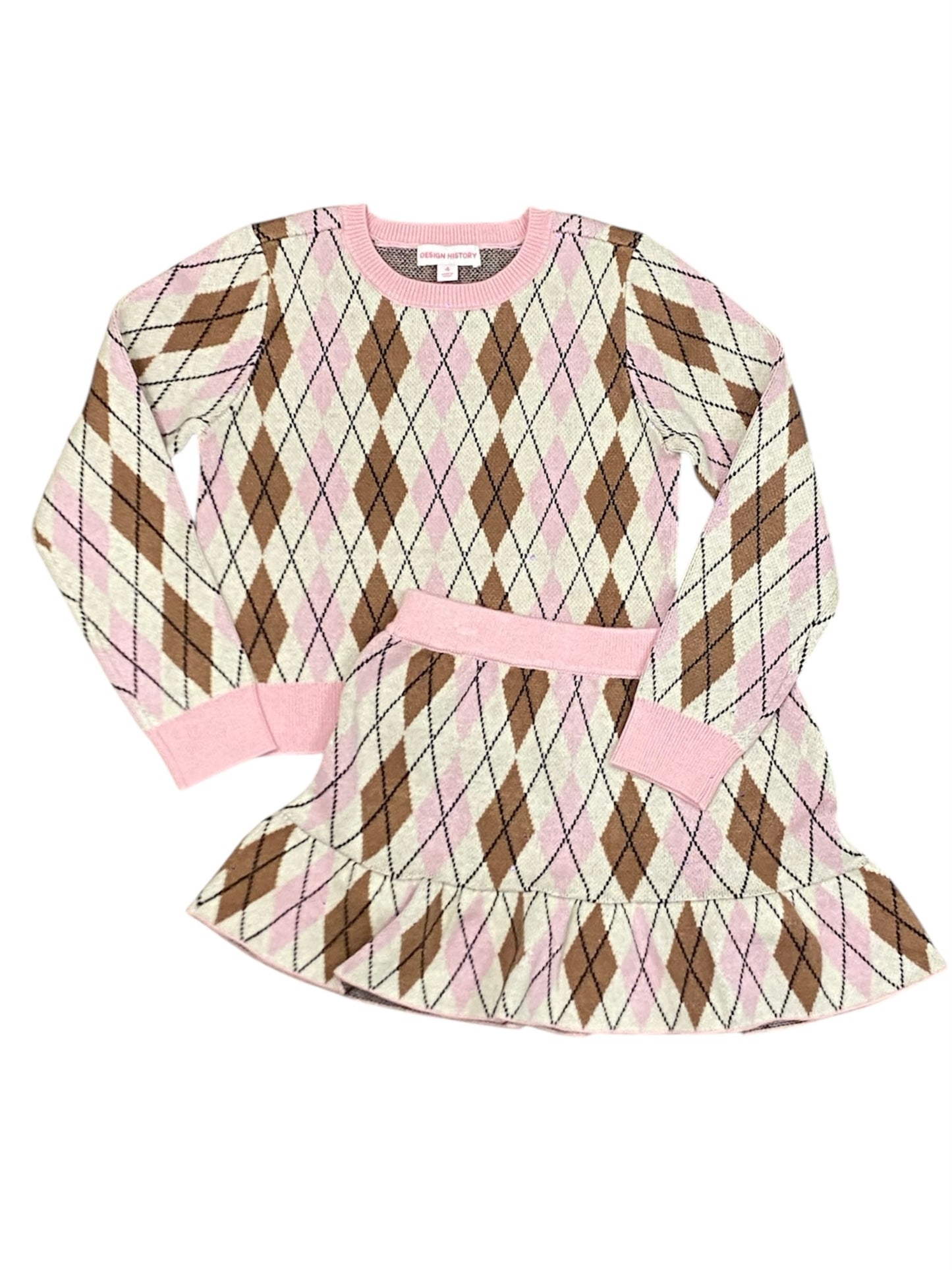 Misty Mauve Combo Sweater