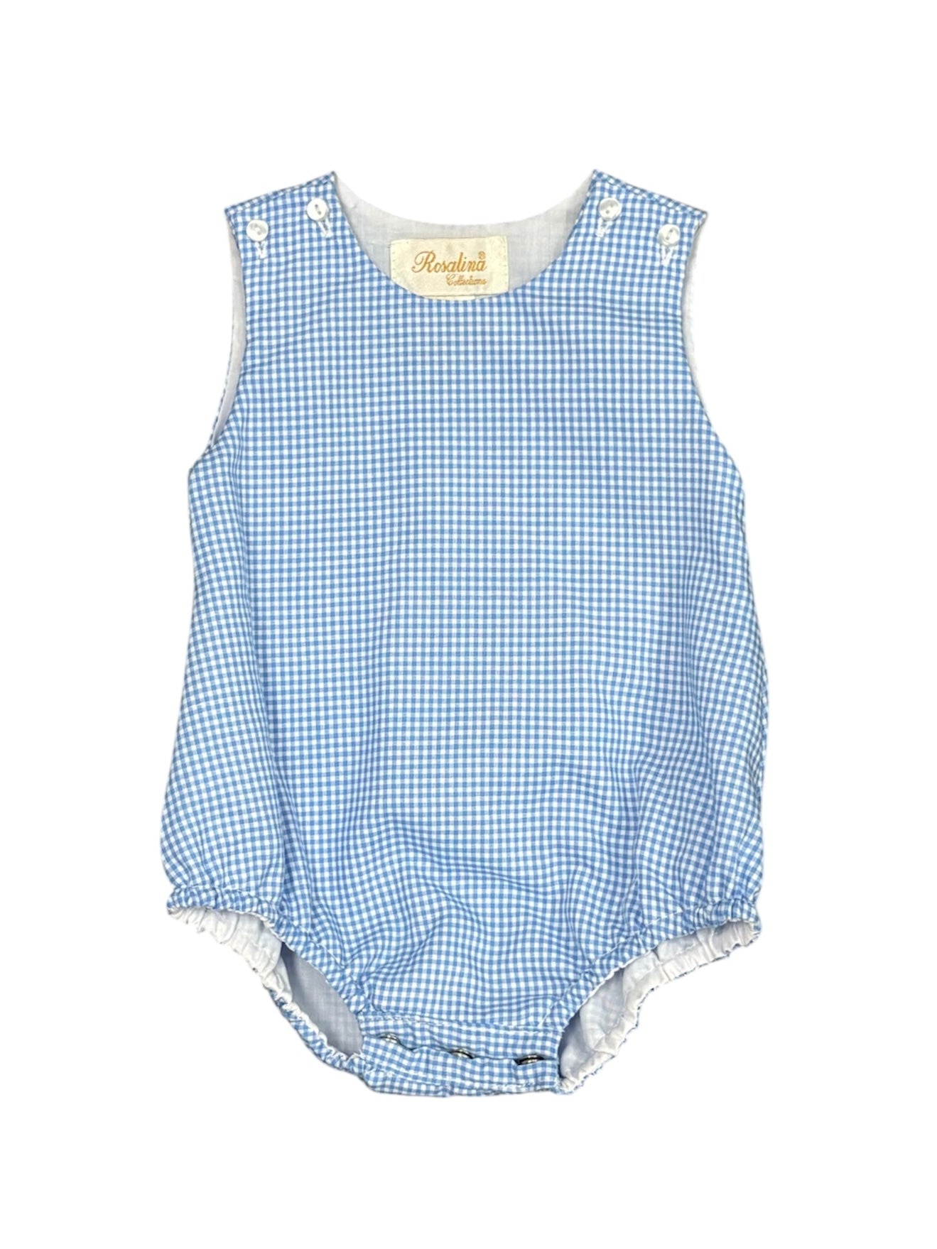 Blue Gingham Bubble