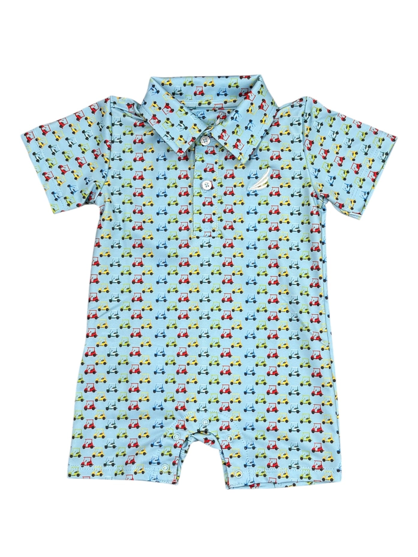 Performance Golf Cart Polo Romper