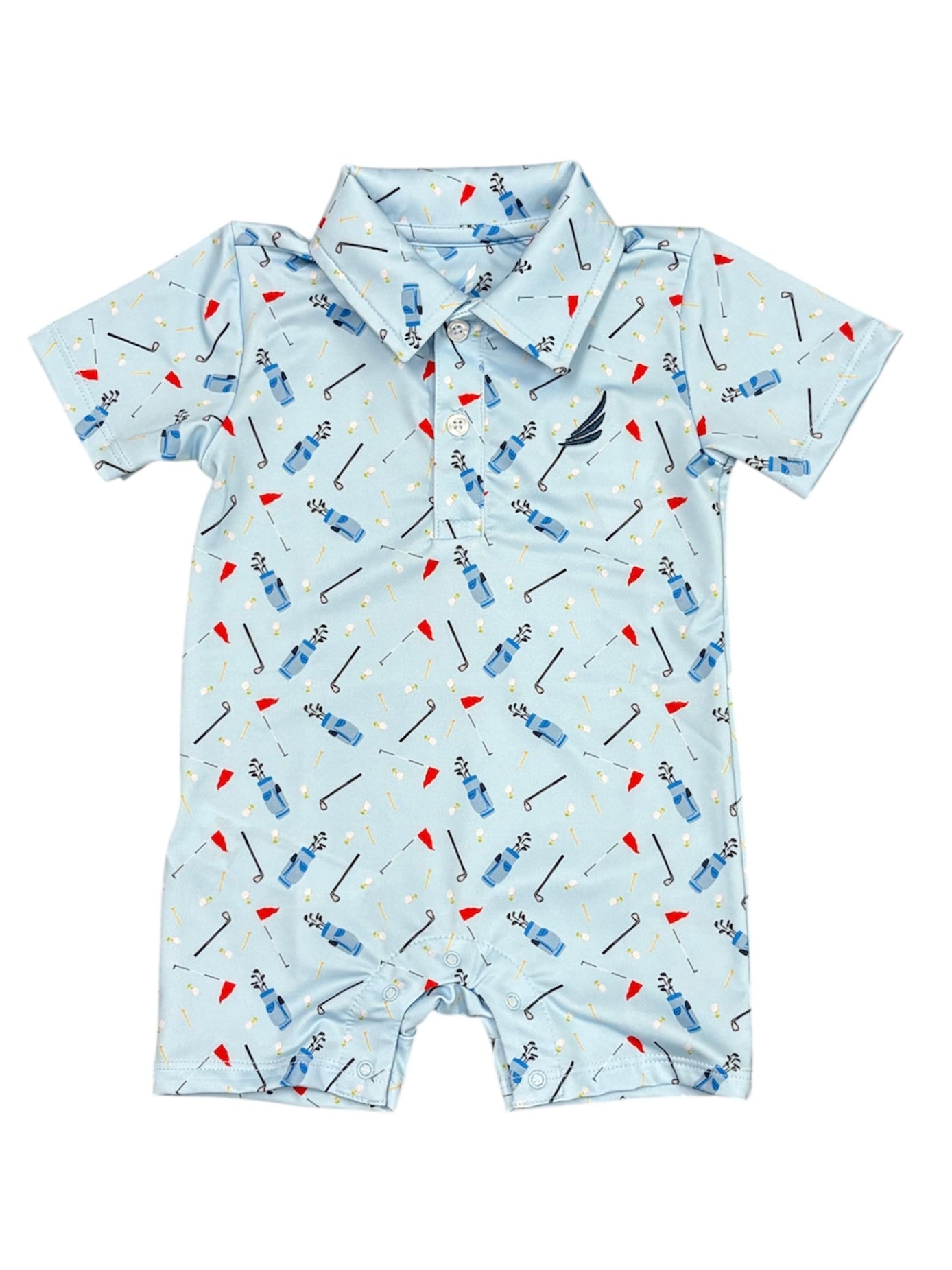 Performance Golf Polo Romper