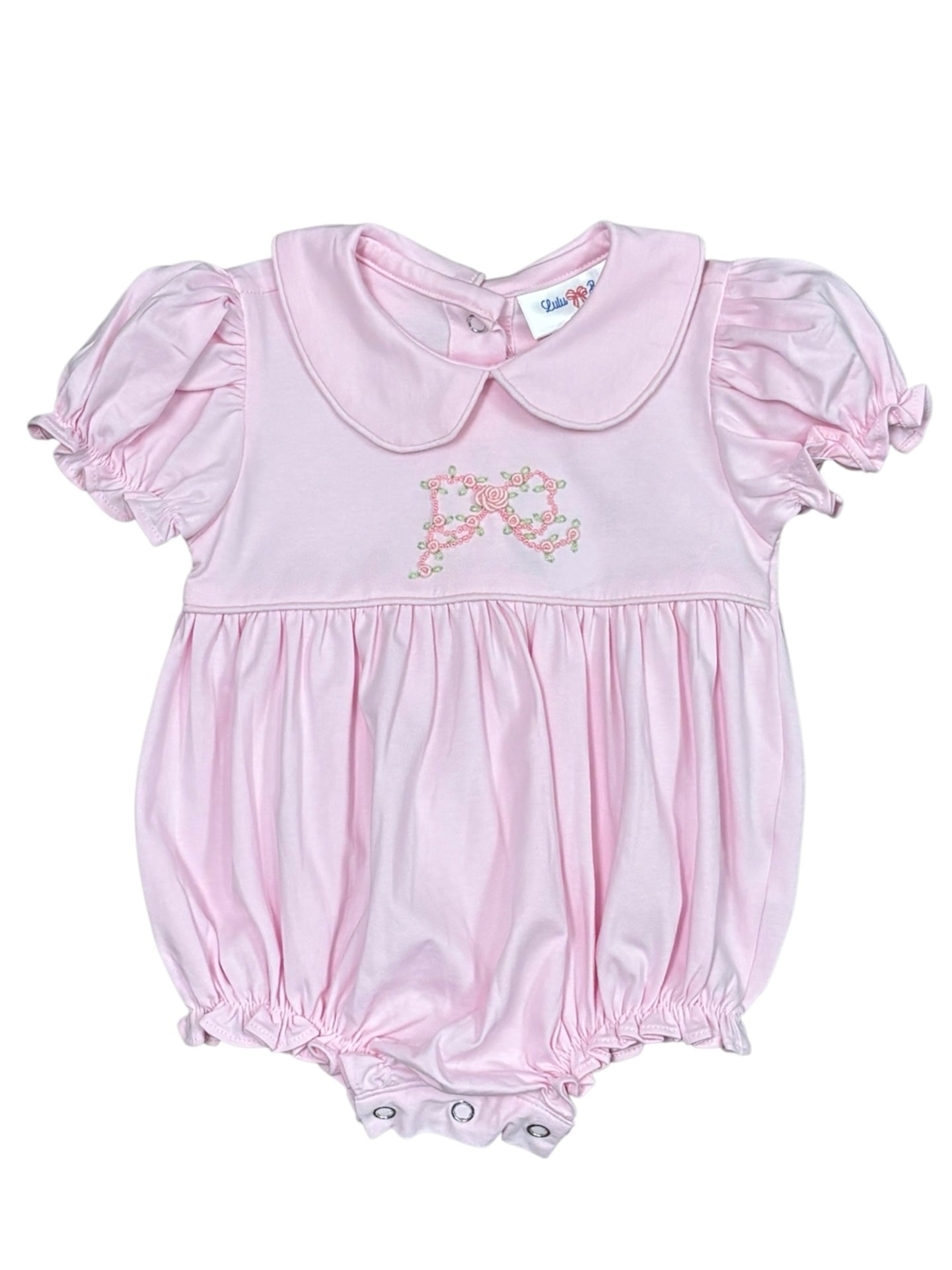 Bow Embroidered Bubble