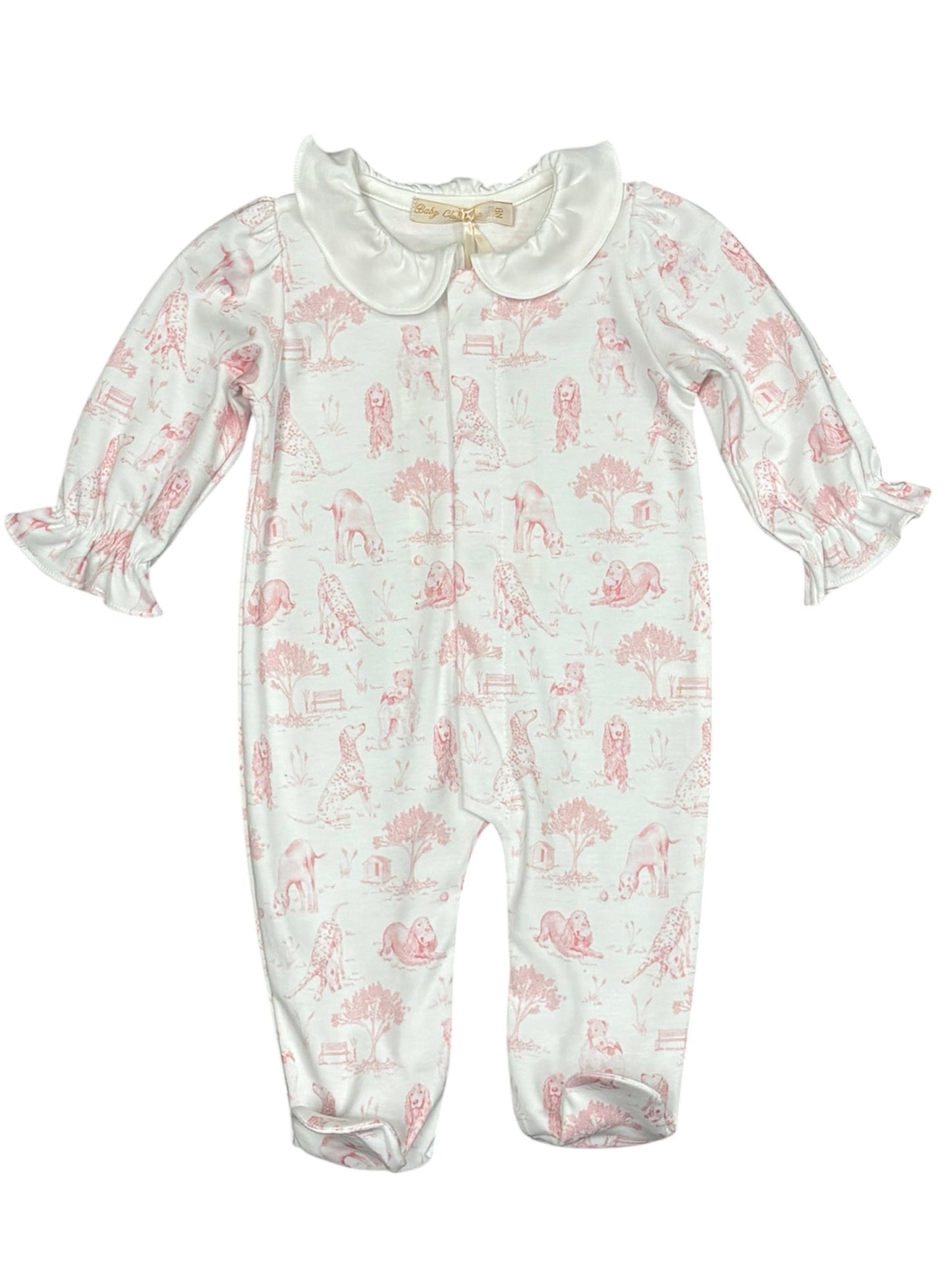 Pink Barking Bliss Footie