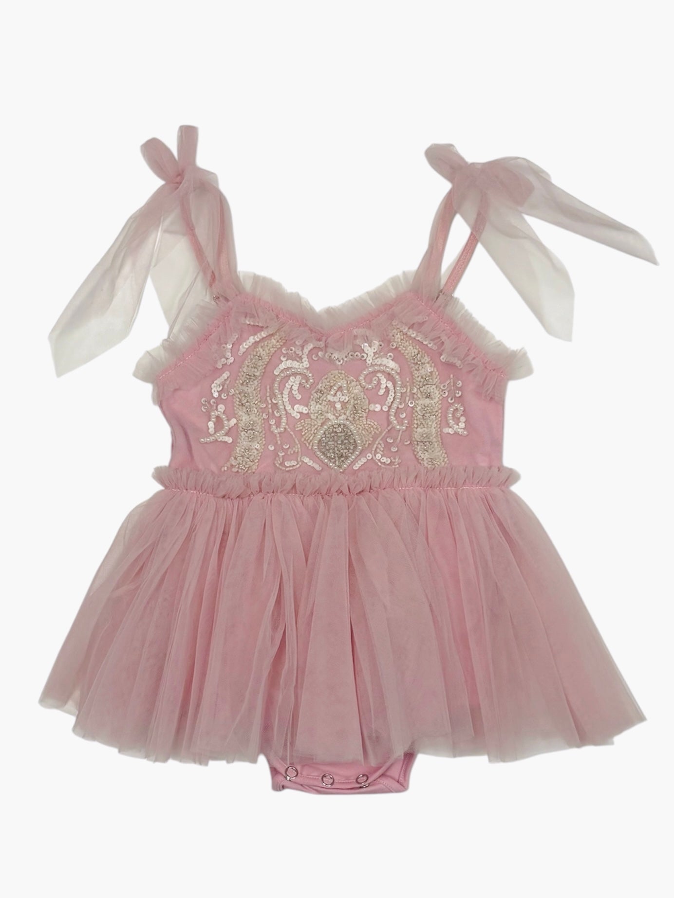 Livia Baby Onesie Pink