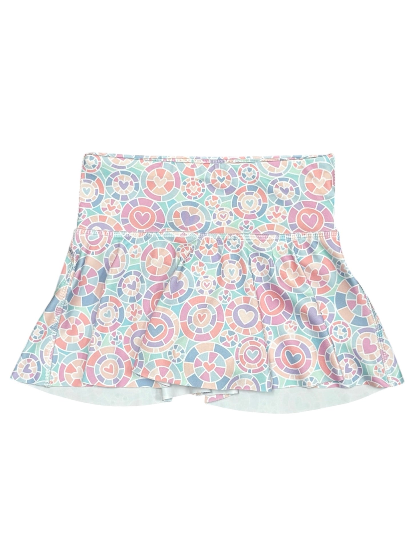 Kalidescope Heart Skirt