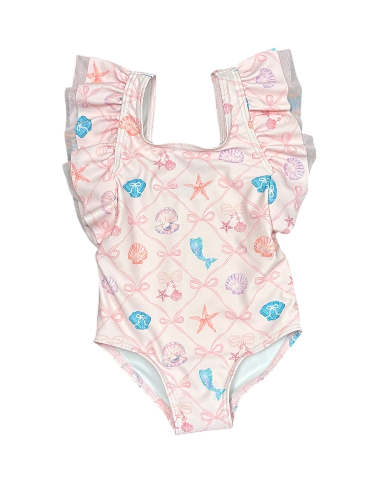 Mermaid Trellis Bathing Suit