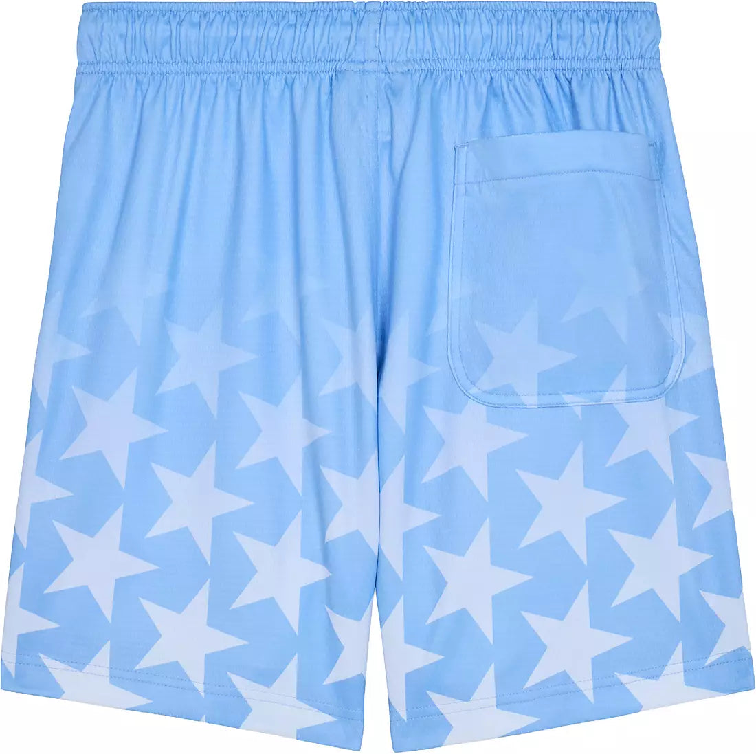 Star Ombre Carolina Blue Mesh Short