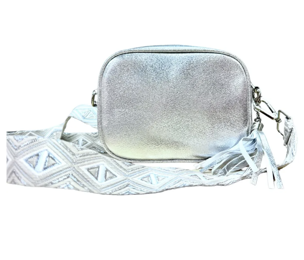 Silver Metallic Purse