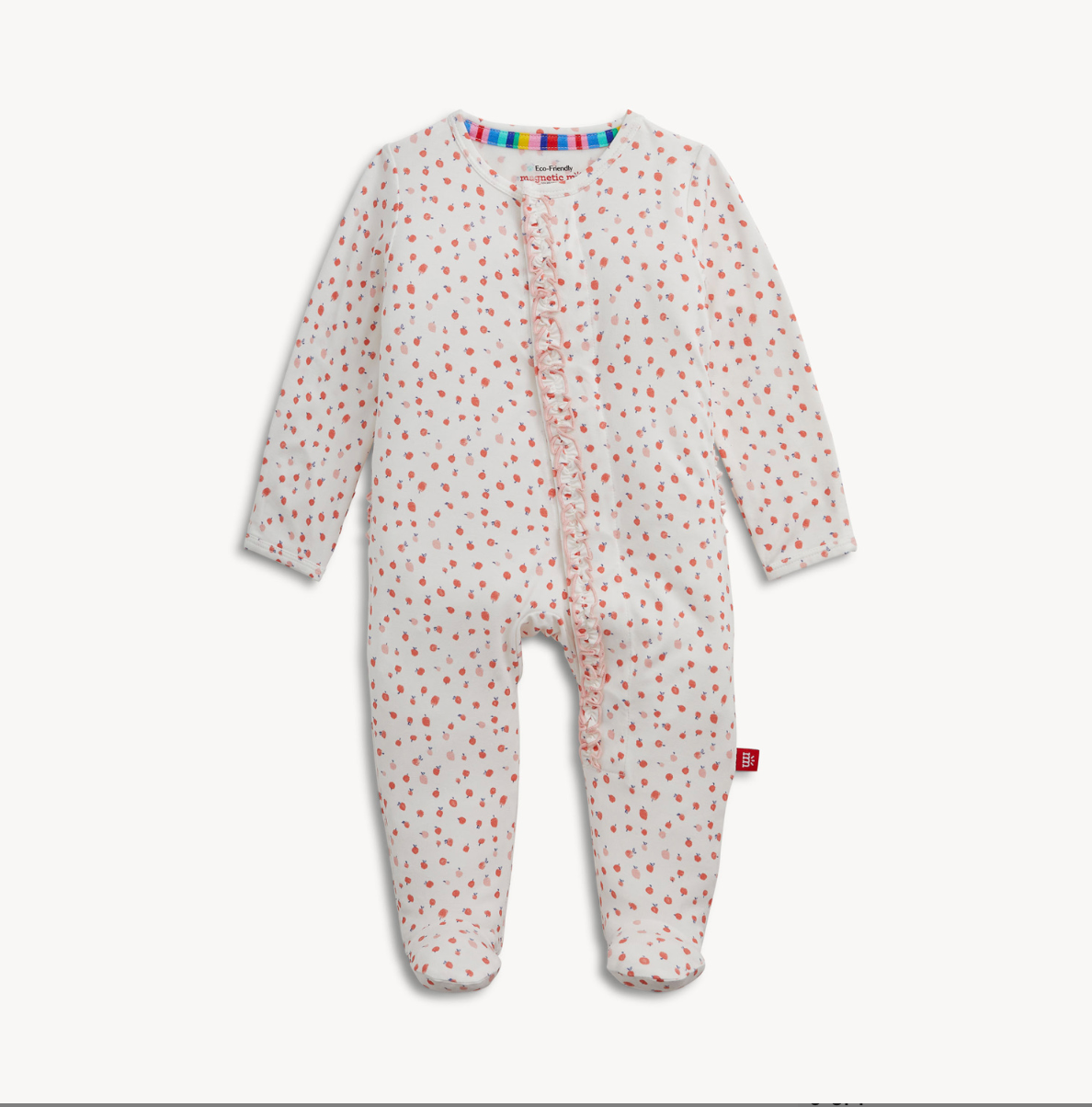 Apple Blossom Modal Ruffle Footie