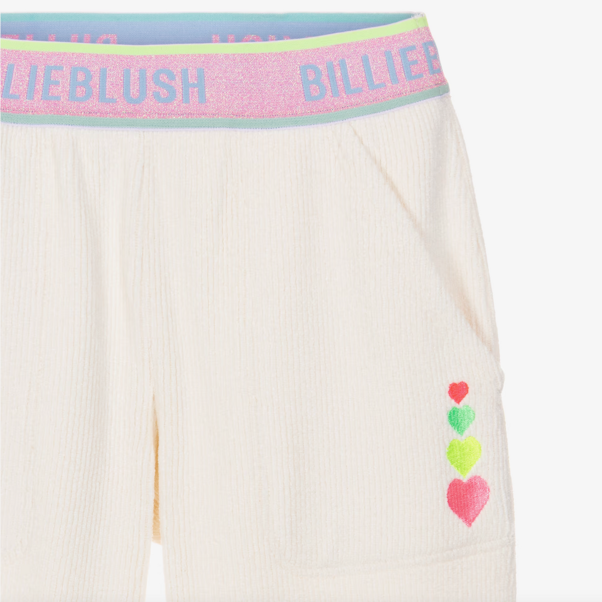 Ivory Corduory Fleece Joggers