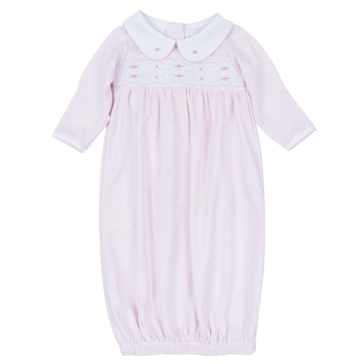 Pink Anna Smocked Gown