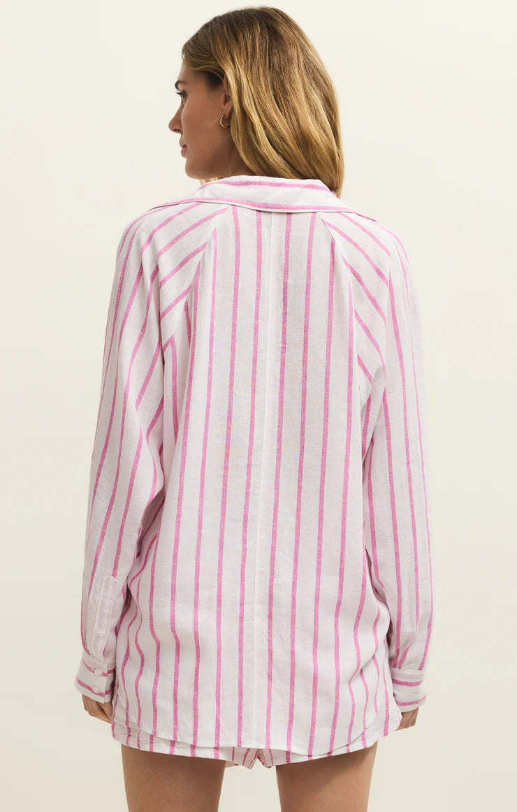 The Perfect Line Top - Spanish Rose