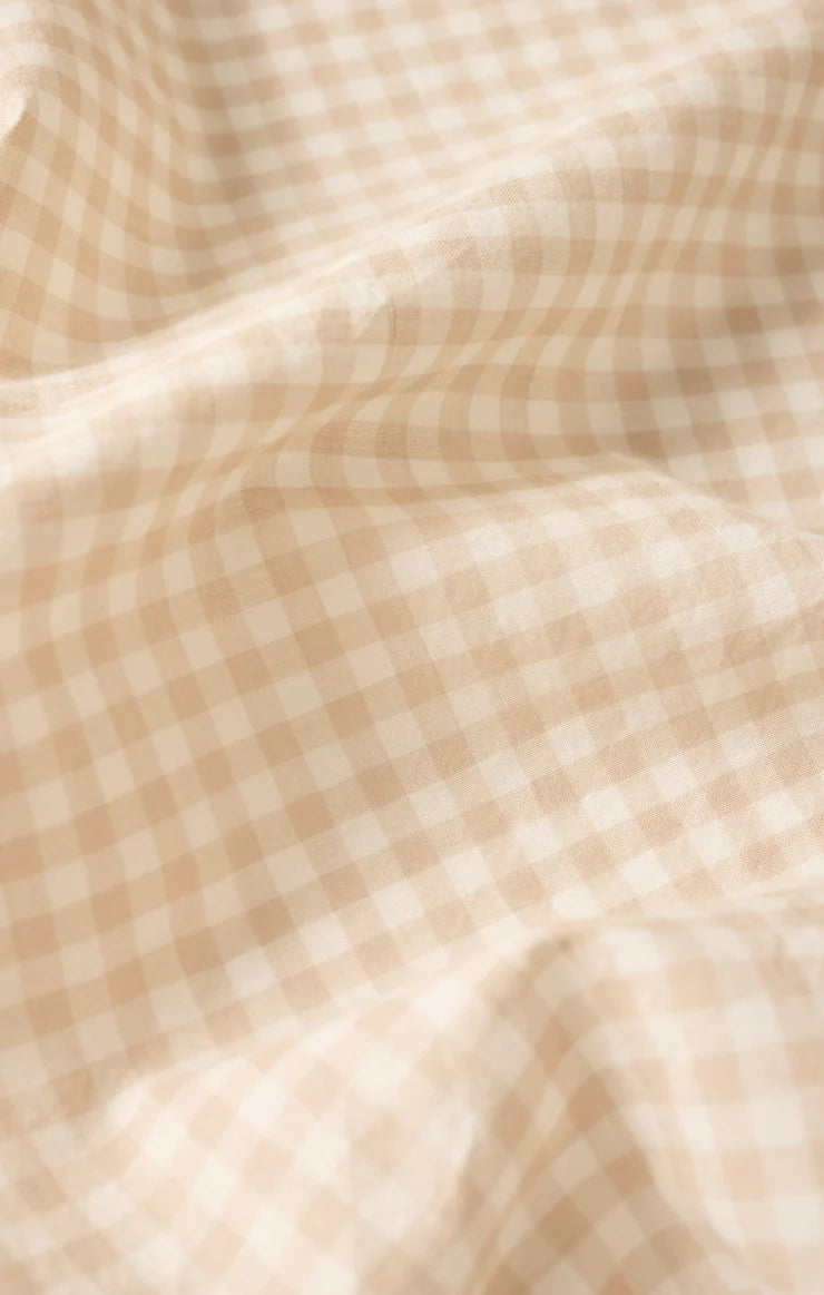 Seaport Button Up Top - Parchment