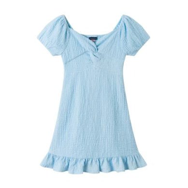Blue Twist Dress