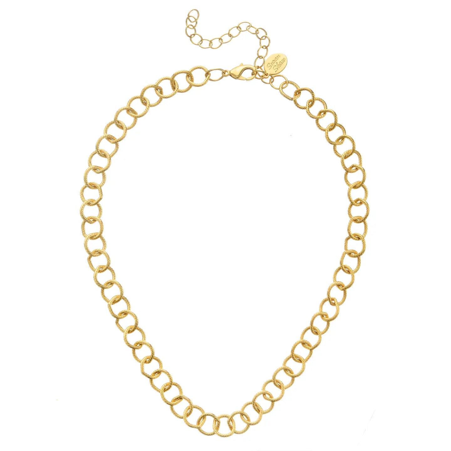 Gold Ralph Loop Chain Necklace
