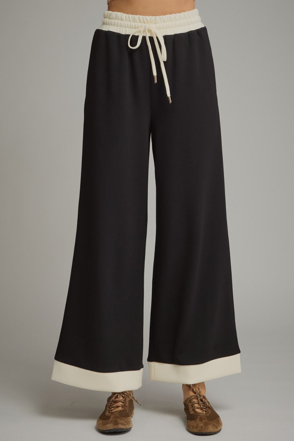 Black Mock Neck Set