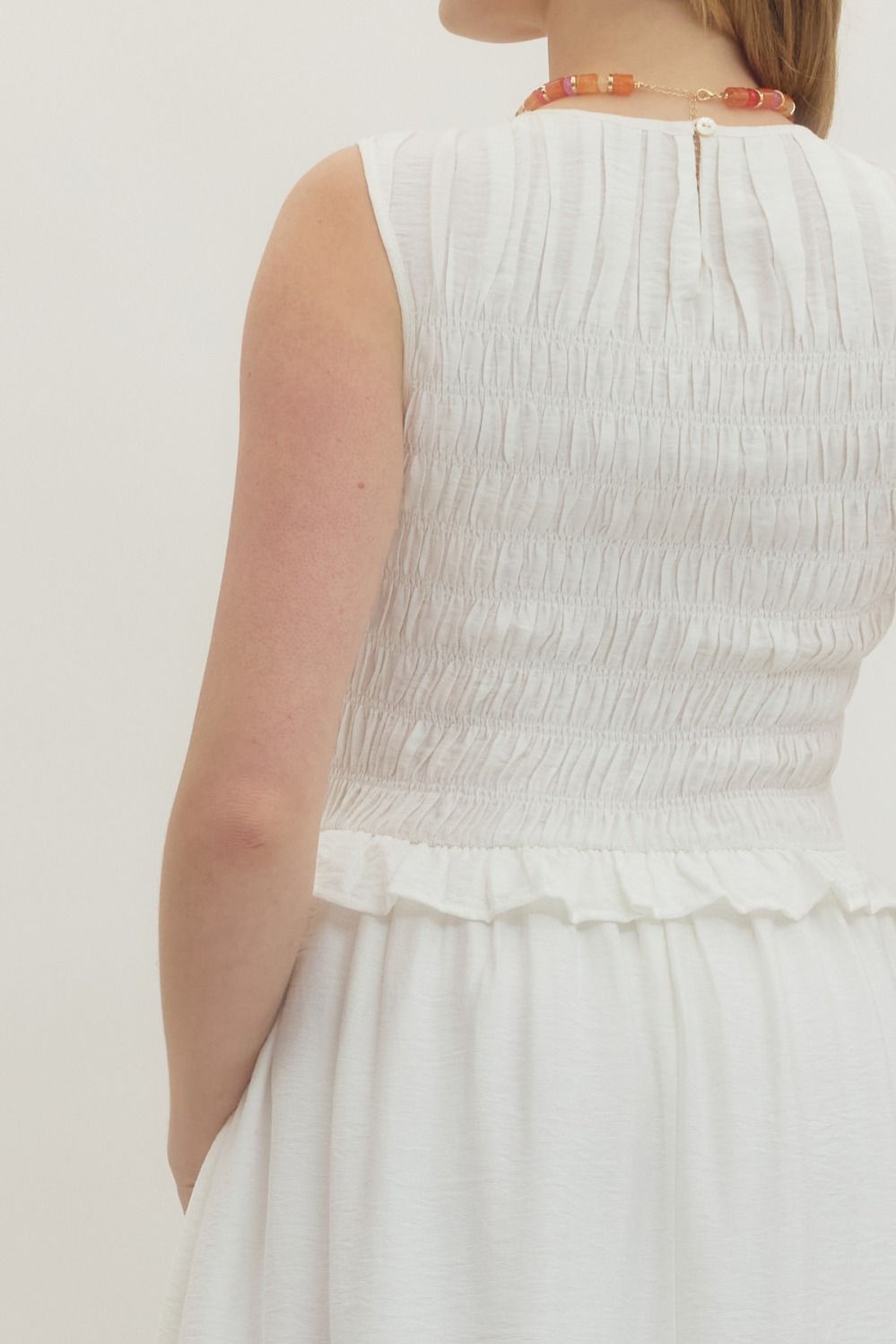 Ivory Midi Dress