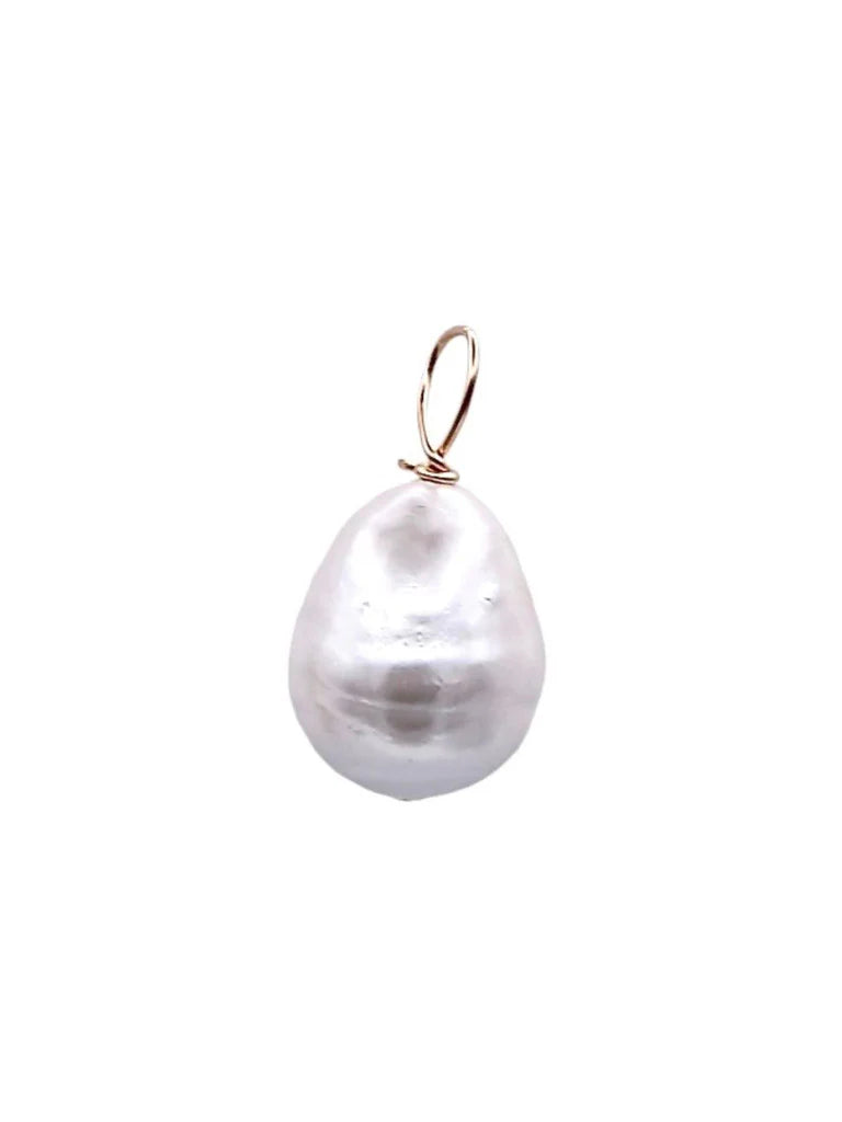 Large Pearl Charm