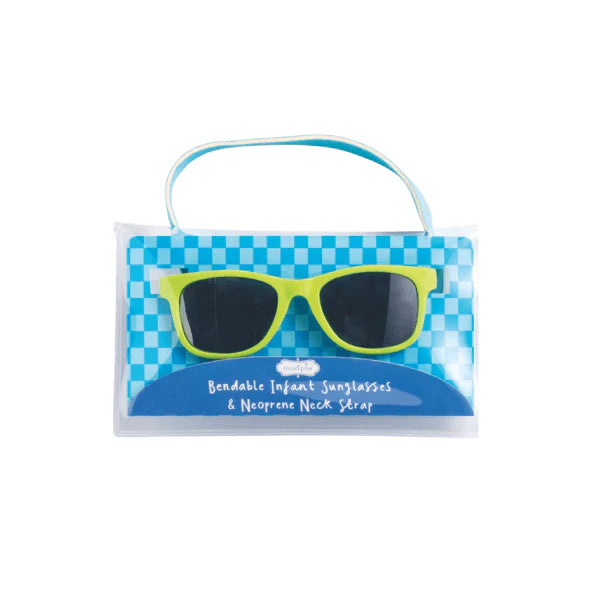 Green Bendable Baby Sunglasses