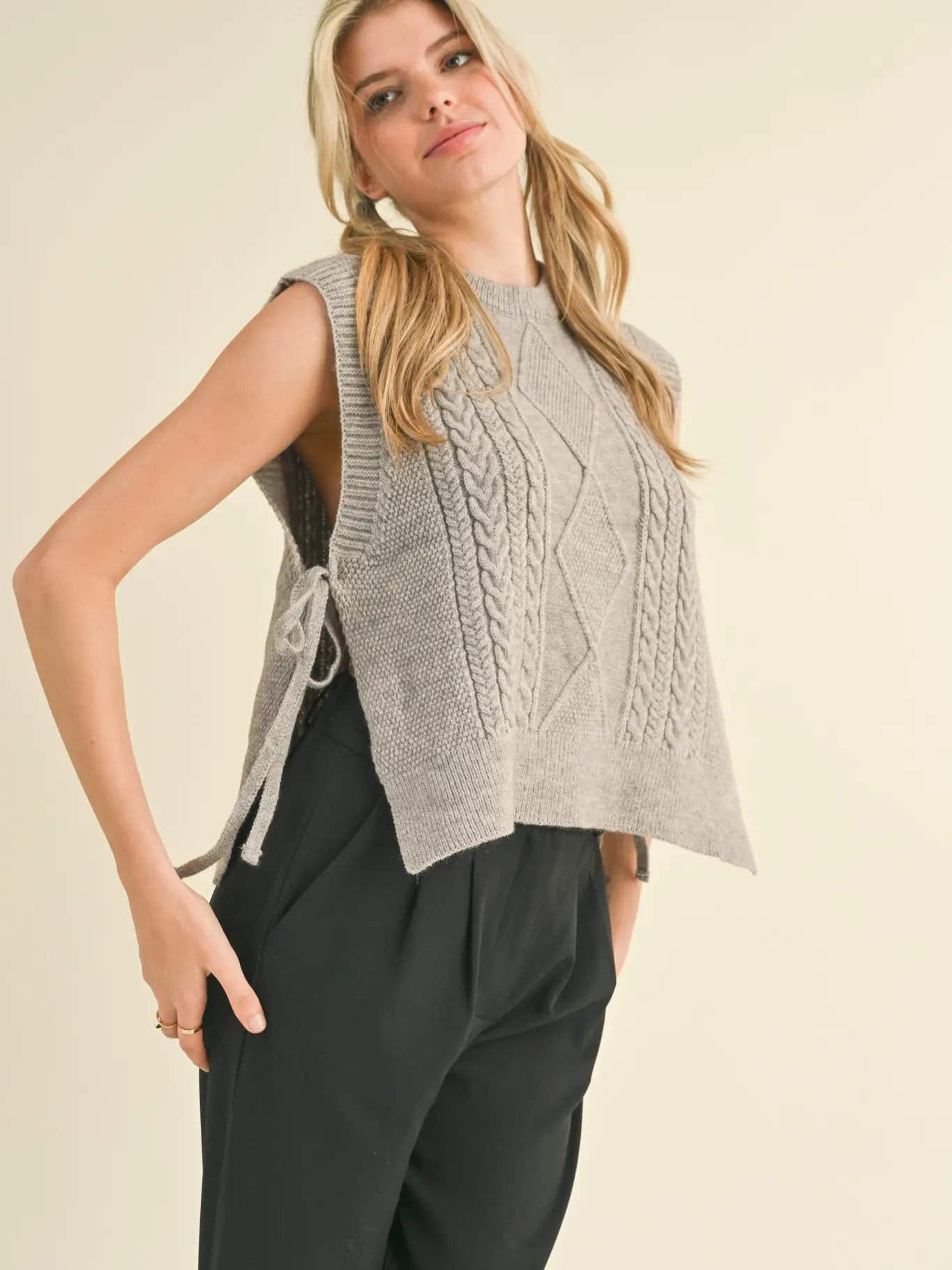 Camila Tie Vest
