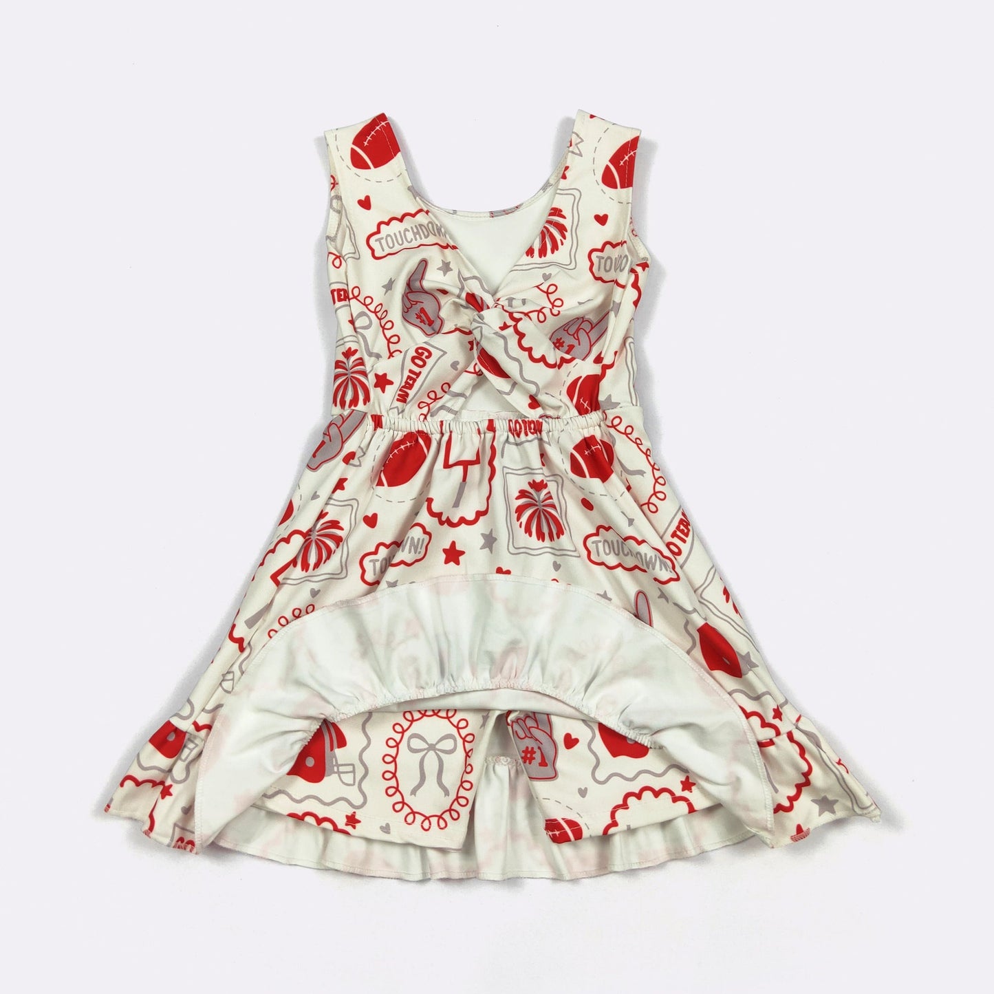 Red Go Team Athletic Dress