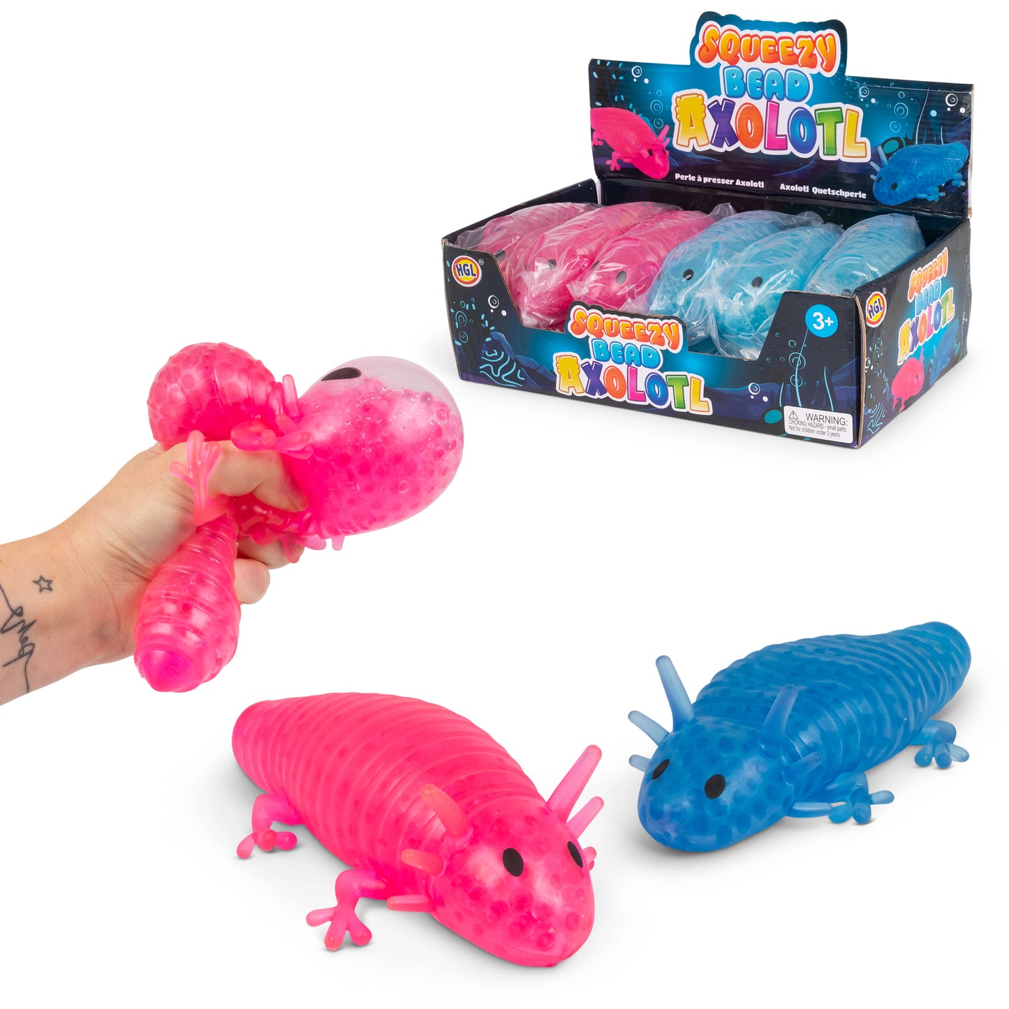 Squeeze Bead Axolotls